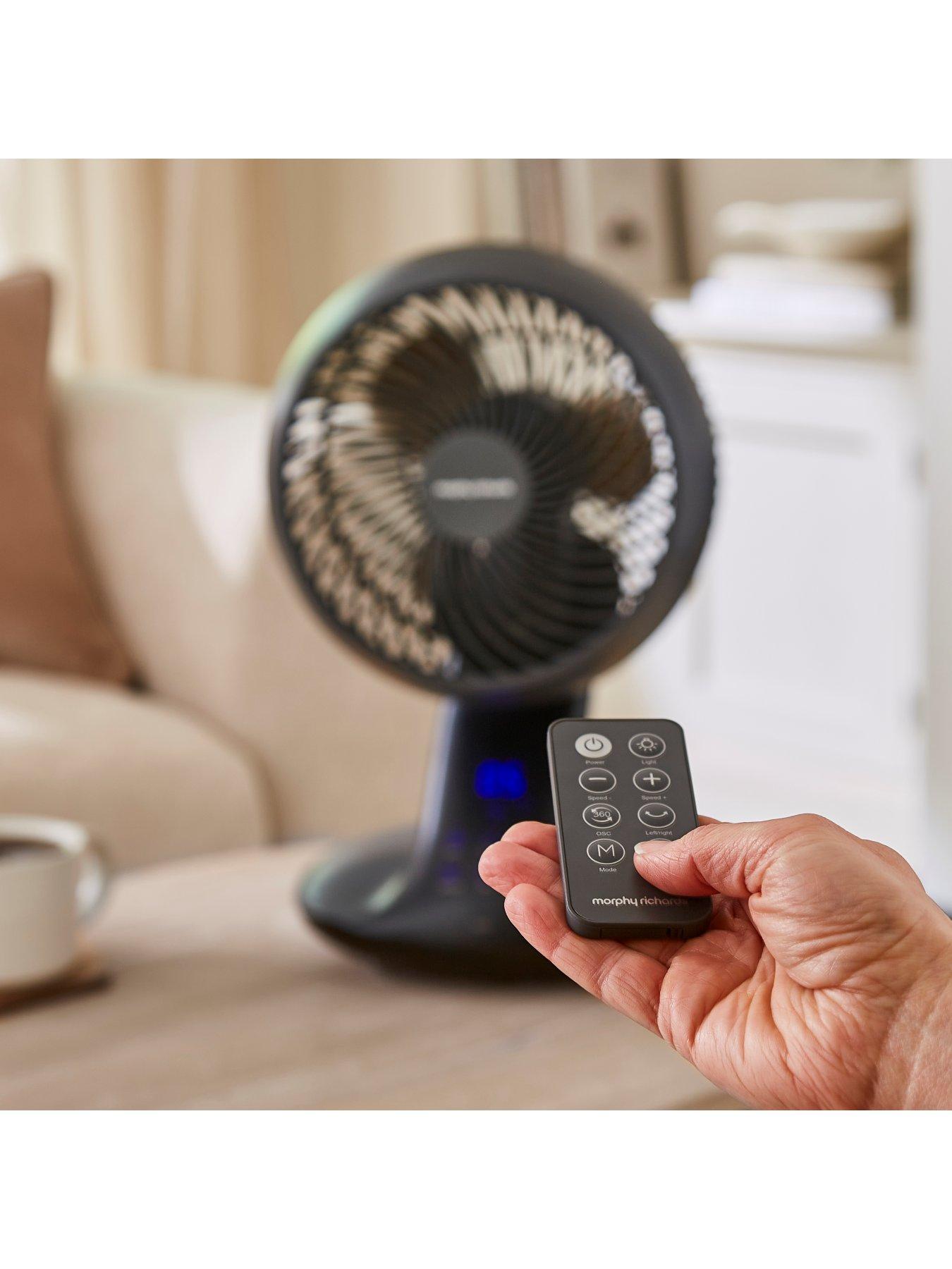 Image 5 of 8 of Morphy Richards AirFlex 10" Air Circulator With Remote Control - Grey