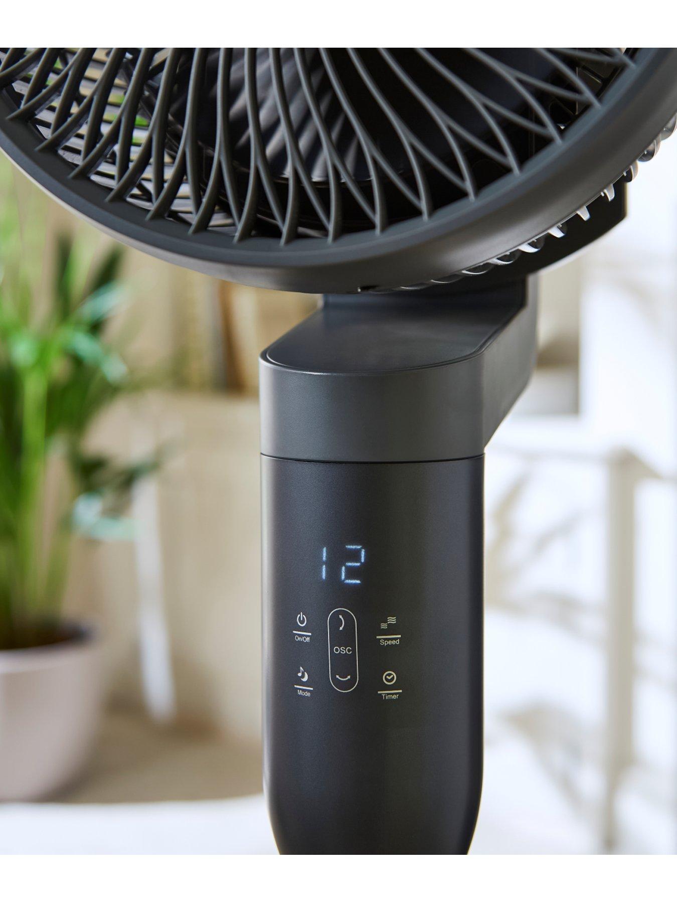 Image 4 of 8 of Morphy Richards AirFlex 10" 360 Degree Air Circulator Fan With Remote Control Grey