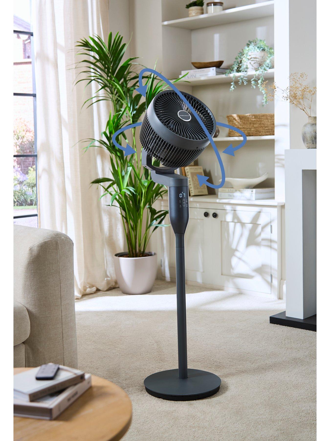 Image 5 of 8 of Morphy Richards AirFlex 10" 360 Degree Air Circulator Fan With Remote Control Grey