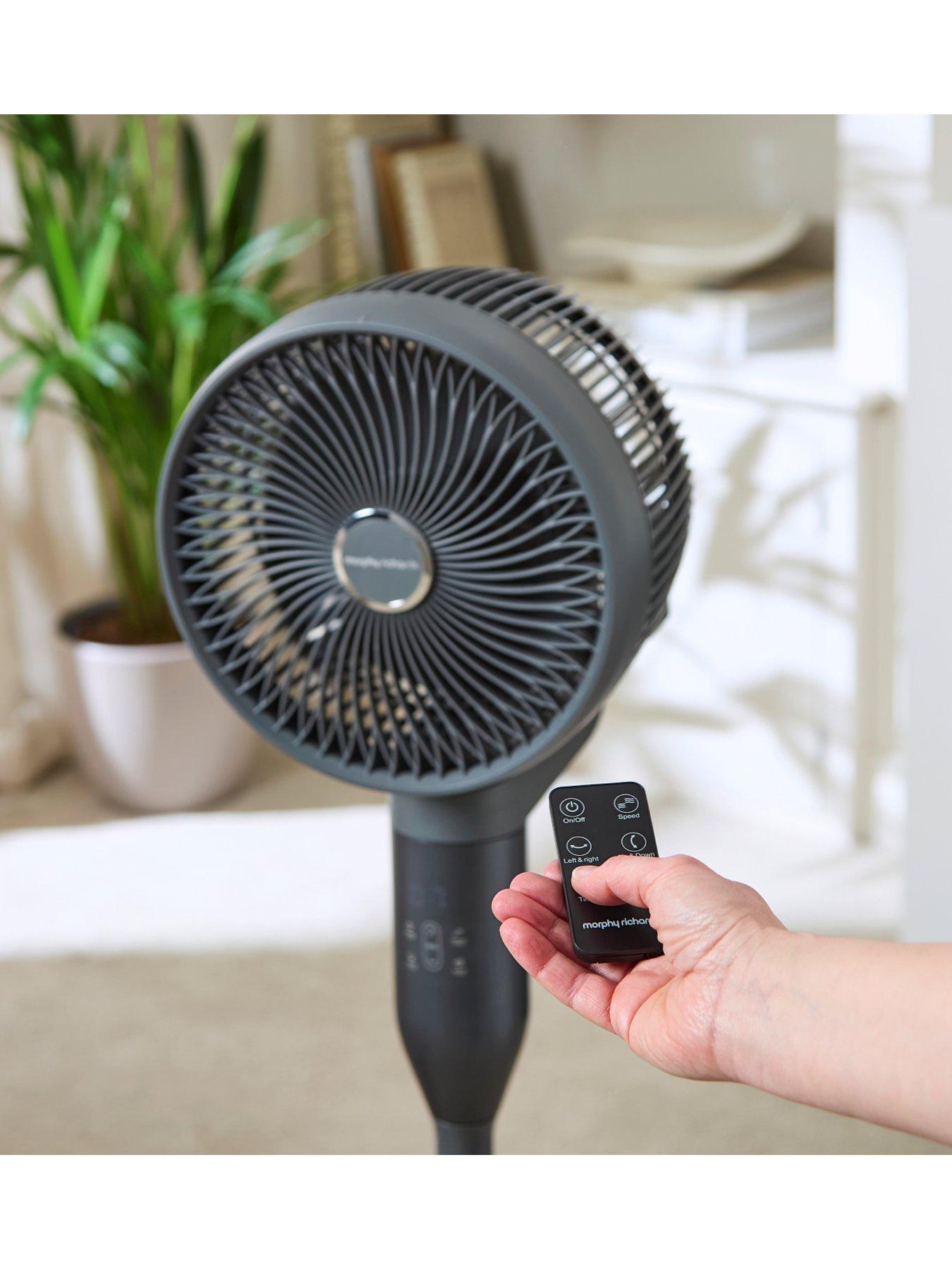 Image 6 of 8 of Morphy Richards AirFlex 10" 360 Degree Air Circulator Fan With Remote Control Grey
