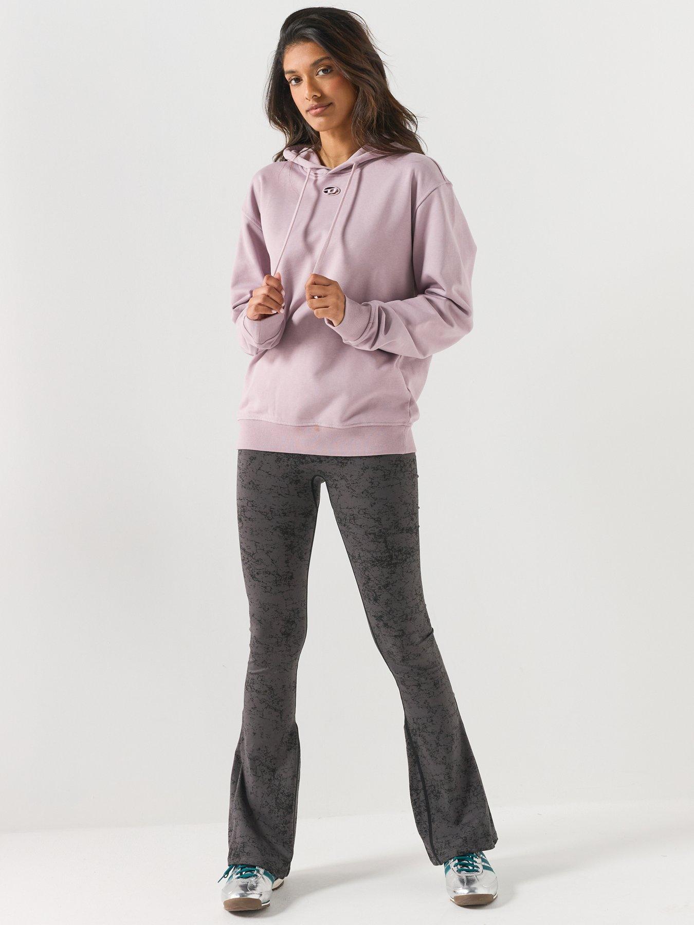 Image 3 of 5 of Diesel Women's F-Normy Logo Hoodie - Purple