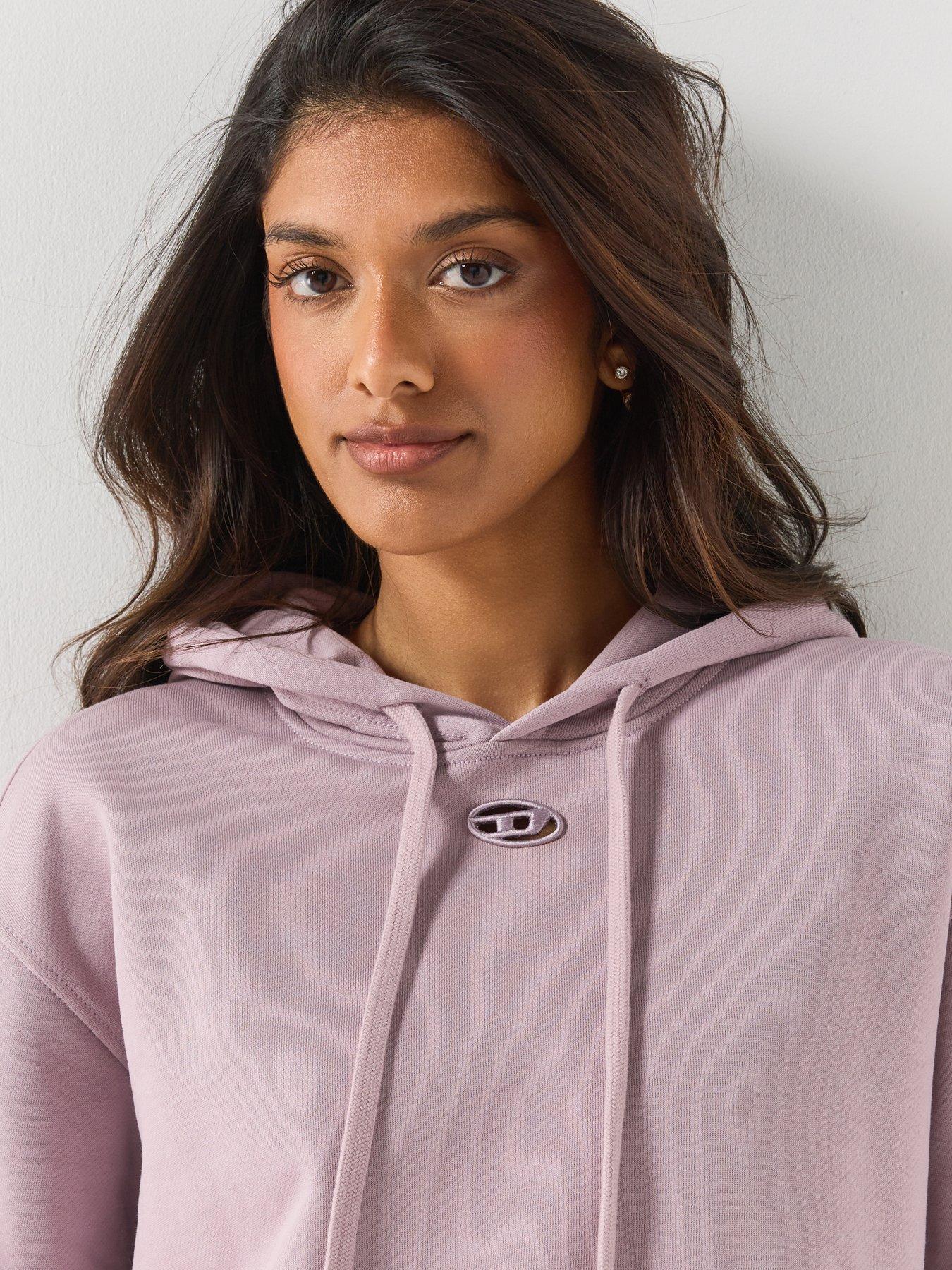 Image 5 of 5 of Diesel Women's F-Normy Logo Hoodie - Purple
