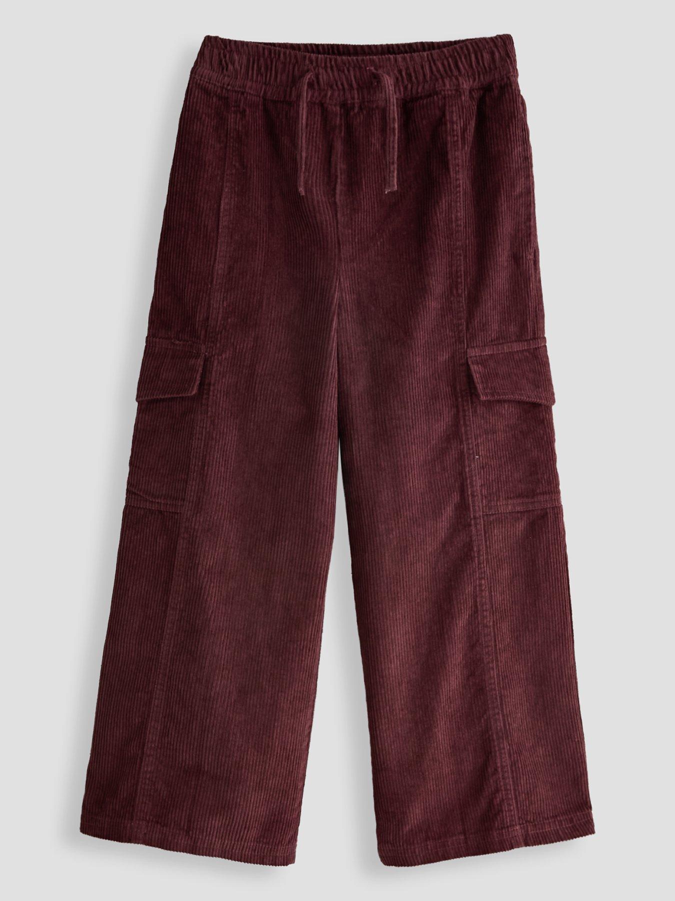 Image 1 of 5 of The Very Collection Girls Cord Trousers With Pocket Detail (6 - 16 years)