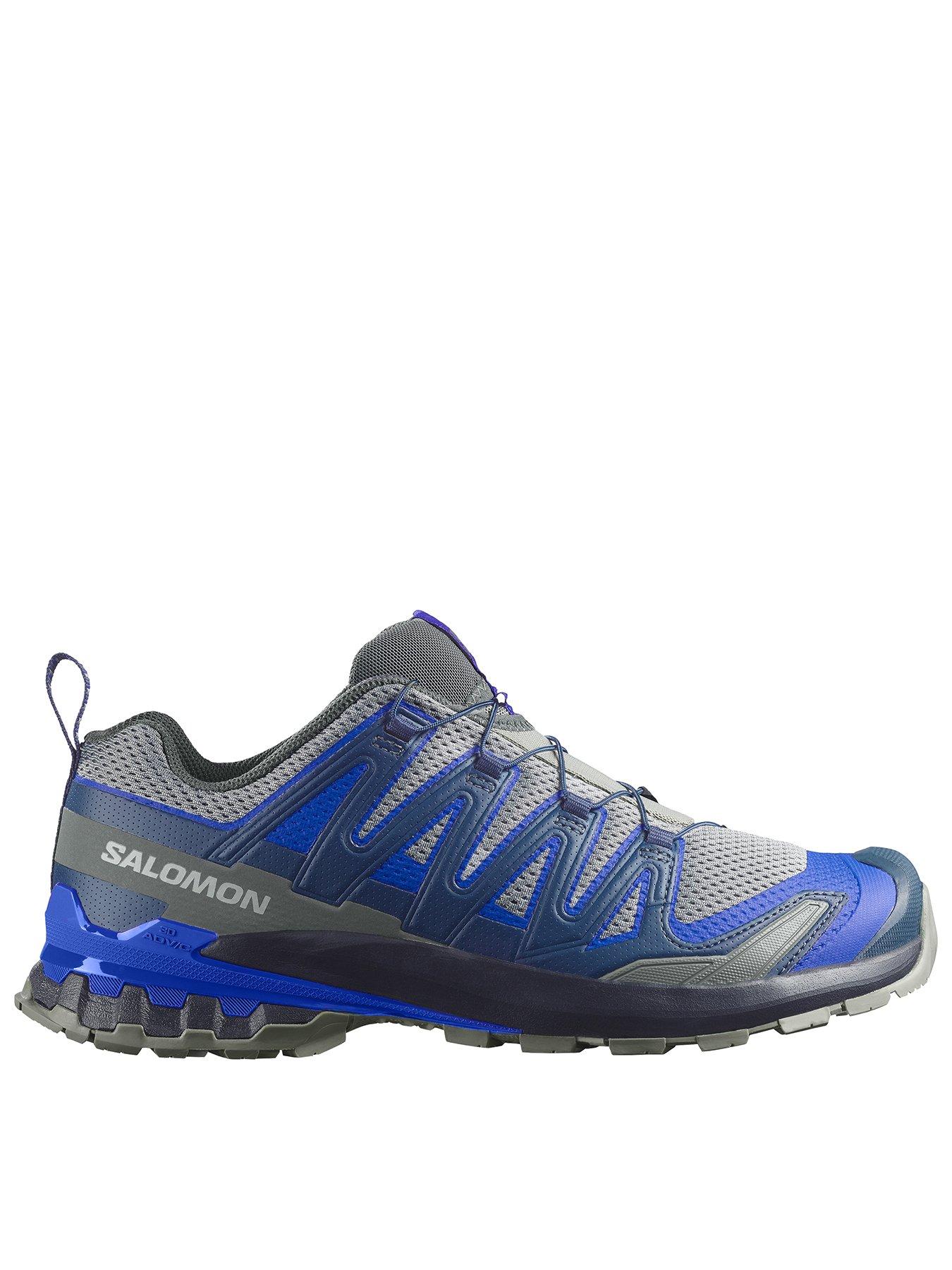 Salomon Mens Trail Running Xa Pro 3D V9 Trainers - Grey
