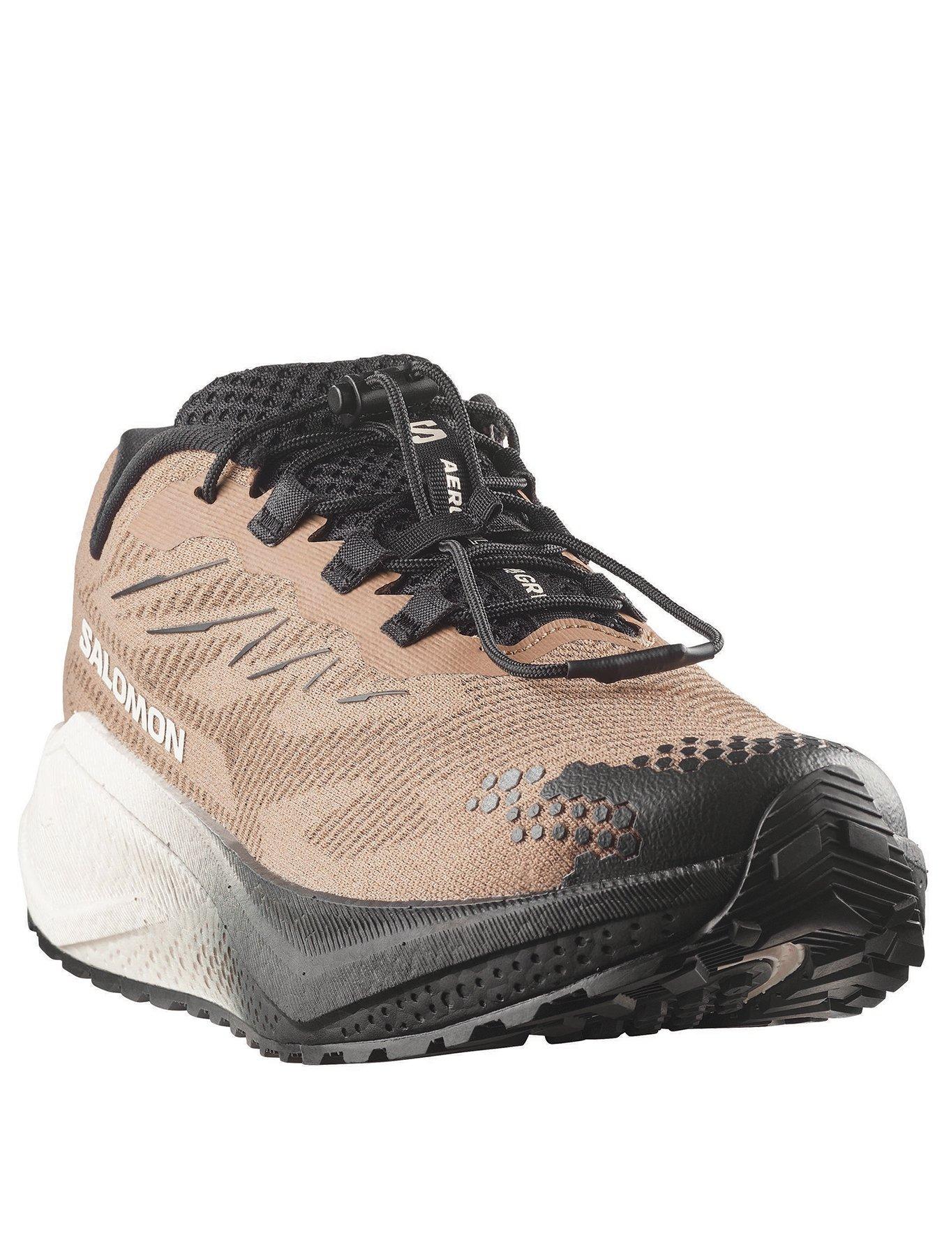 Image 2 of 5 of Salomon Mens Trail Running Aero Blaze 4 Gravel Trainers - Brown