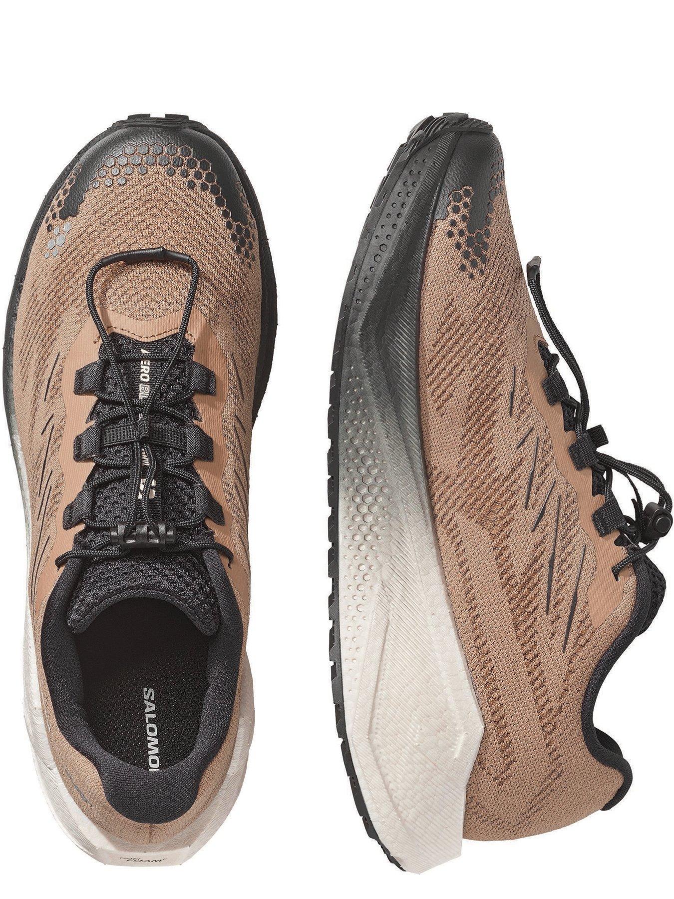 Image 4 of 5 of Salomon Mens Trail Running Aero Blaze 4 Gravel Trainers - Brown
