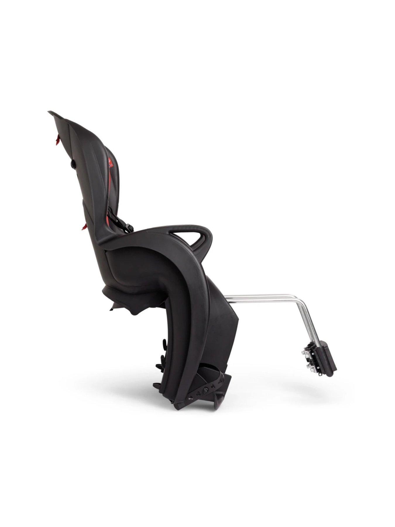 Image 2 of 4 of Hamax HAMAX KISS BLACK W/ RED PADDING CHILD CYCLE SEAT