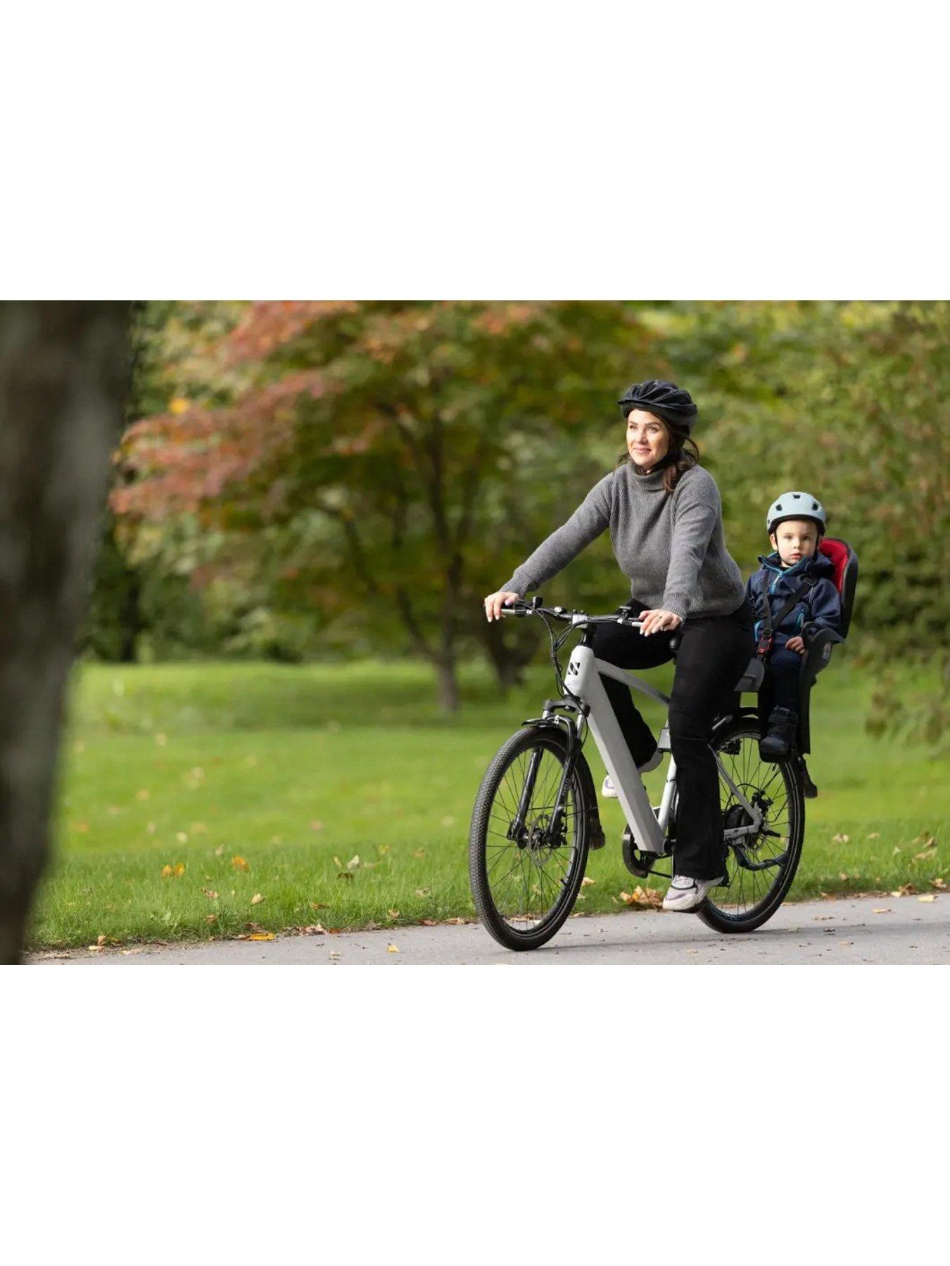 Image 4 of 4 of Hamax HAMAX KISS BLACK W/ RED PADDING CHILD CYCLE SEAT
