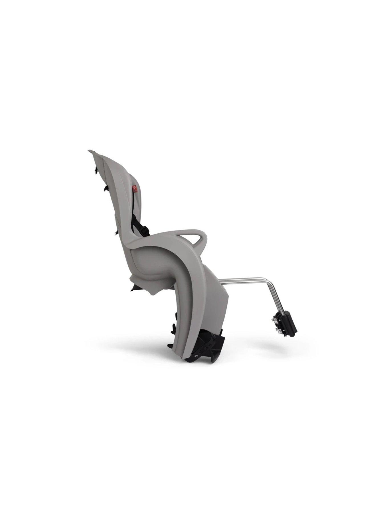 Image 2 of 3 of Hamax HAMAX KISS MEDIUM GREY W/ BLACK PADDING CHILD CYCLE SEAT