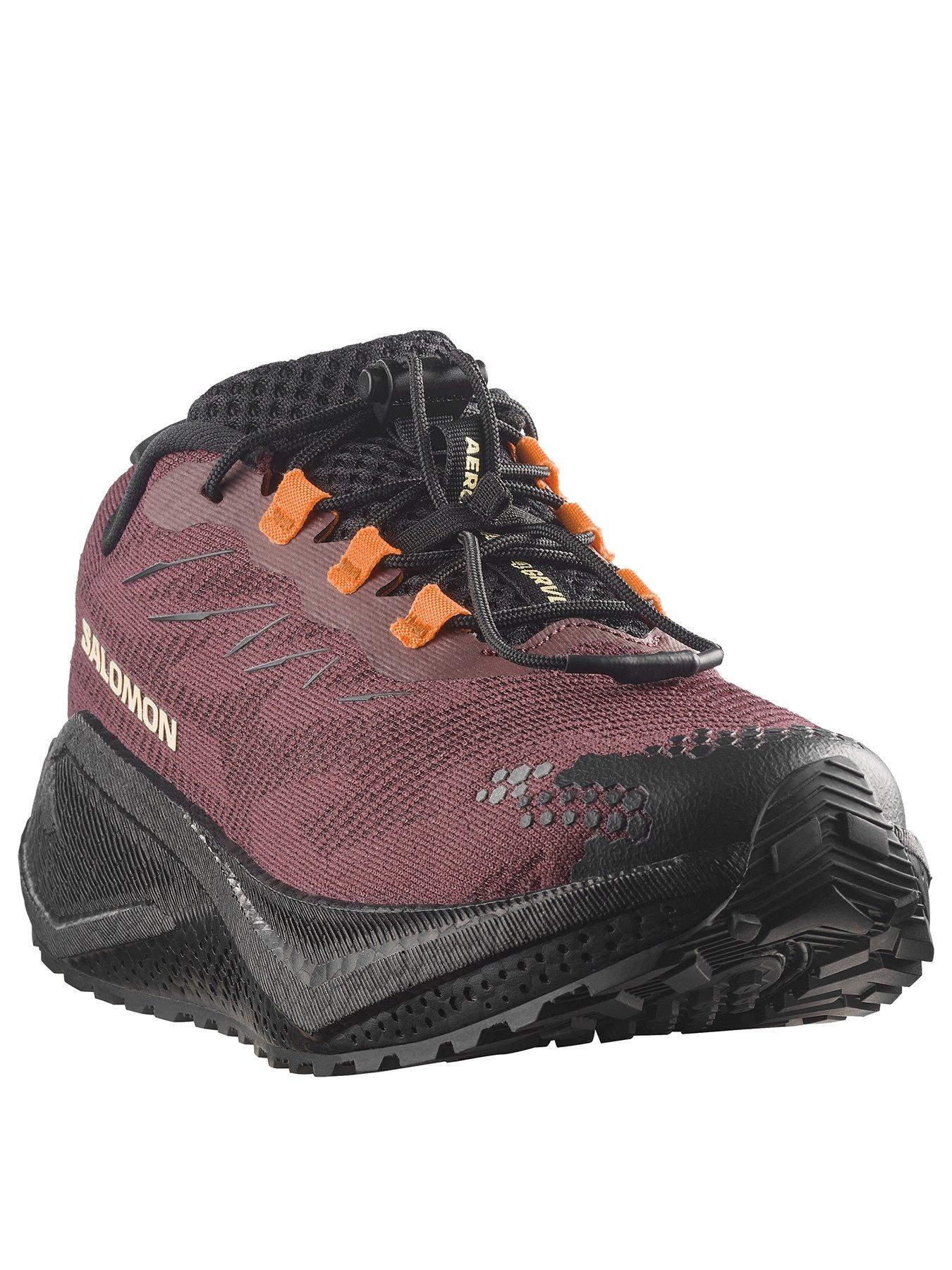 Image 2 of 6 of Salomon Womens Trail Running Speed Lace Cushioned Trainers - Burgundy