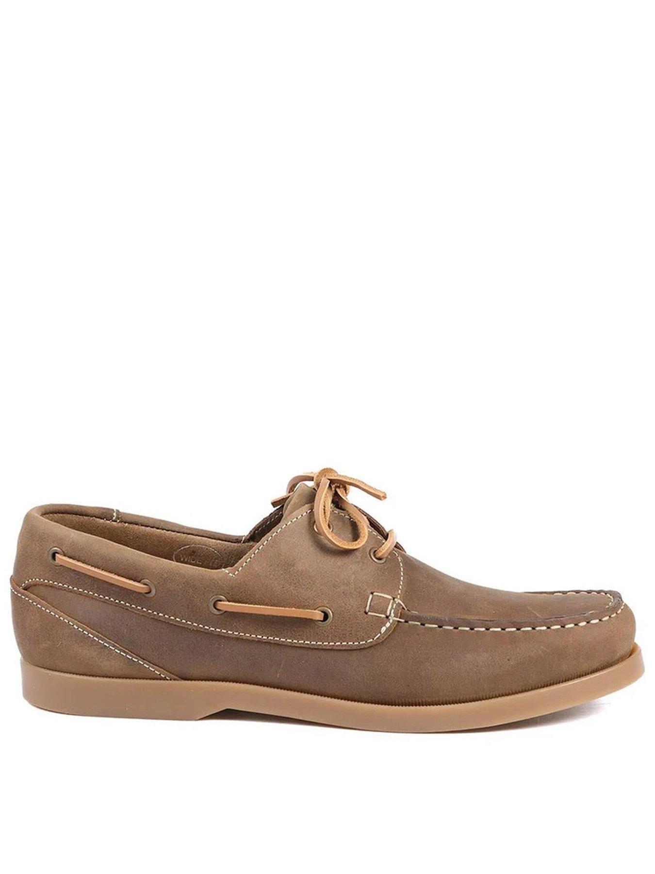 Jones Bootmaker Jones Bootmaker Parsonswide Wide Fit Moccasin - Tobacco
