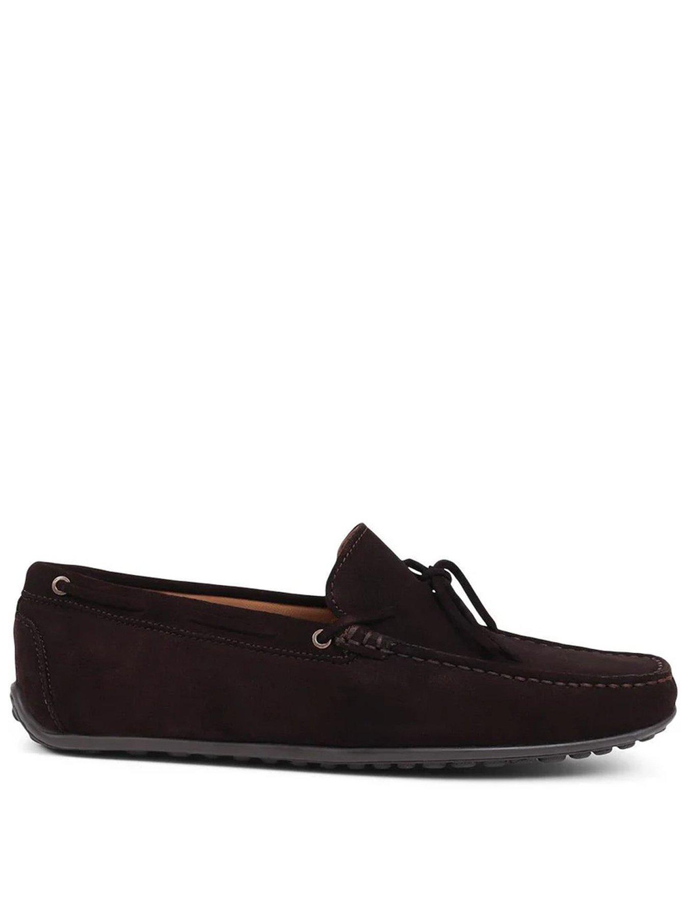 Image 1 of 5 of Jones Bootmaker Jones Bootmaker Plymouth Moccasin - Brown Suede