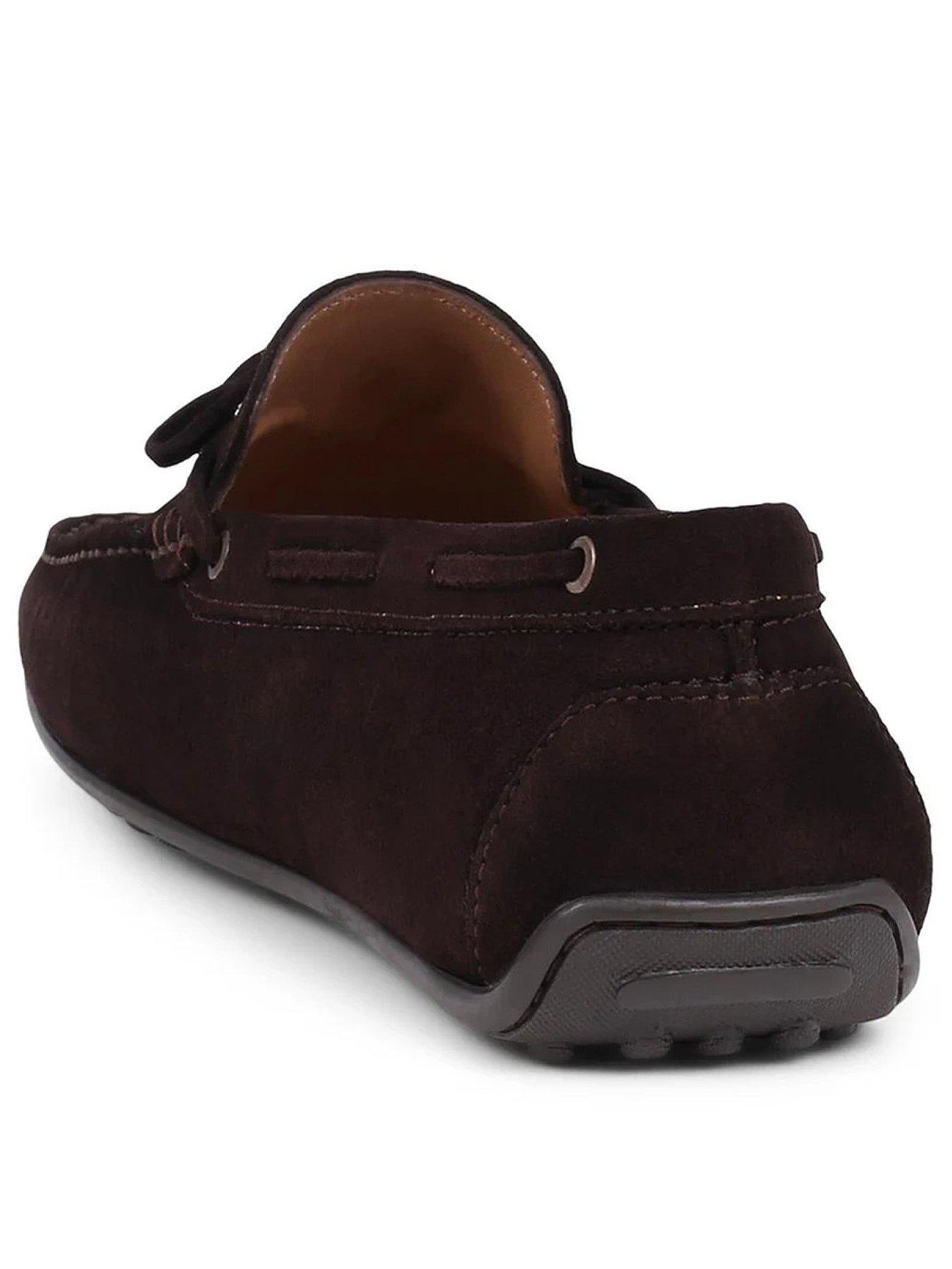 Image 3 of 5 of Jones Bootmaker Jones Bootmaker Plymouth Moccasin - Brown Suede
