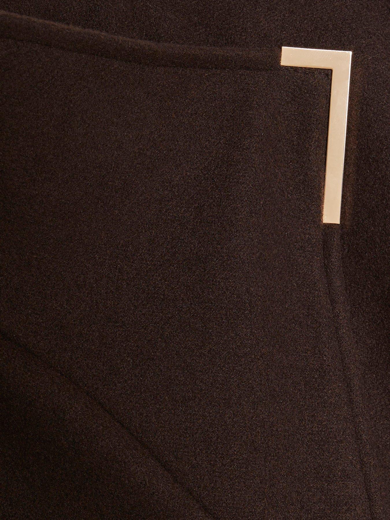 Image 6 of 6 of River Island Belted Longline Robe Coat