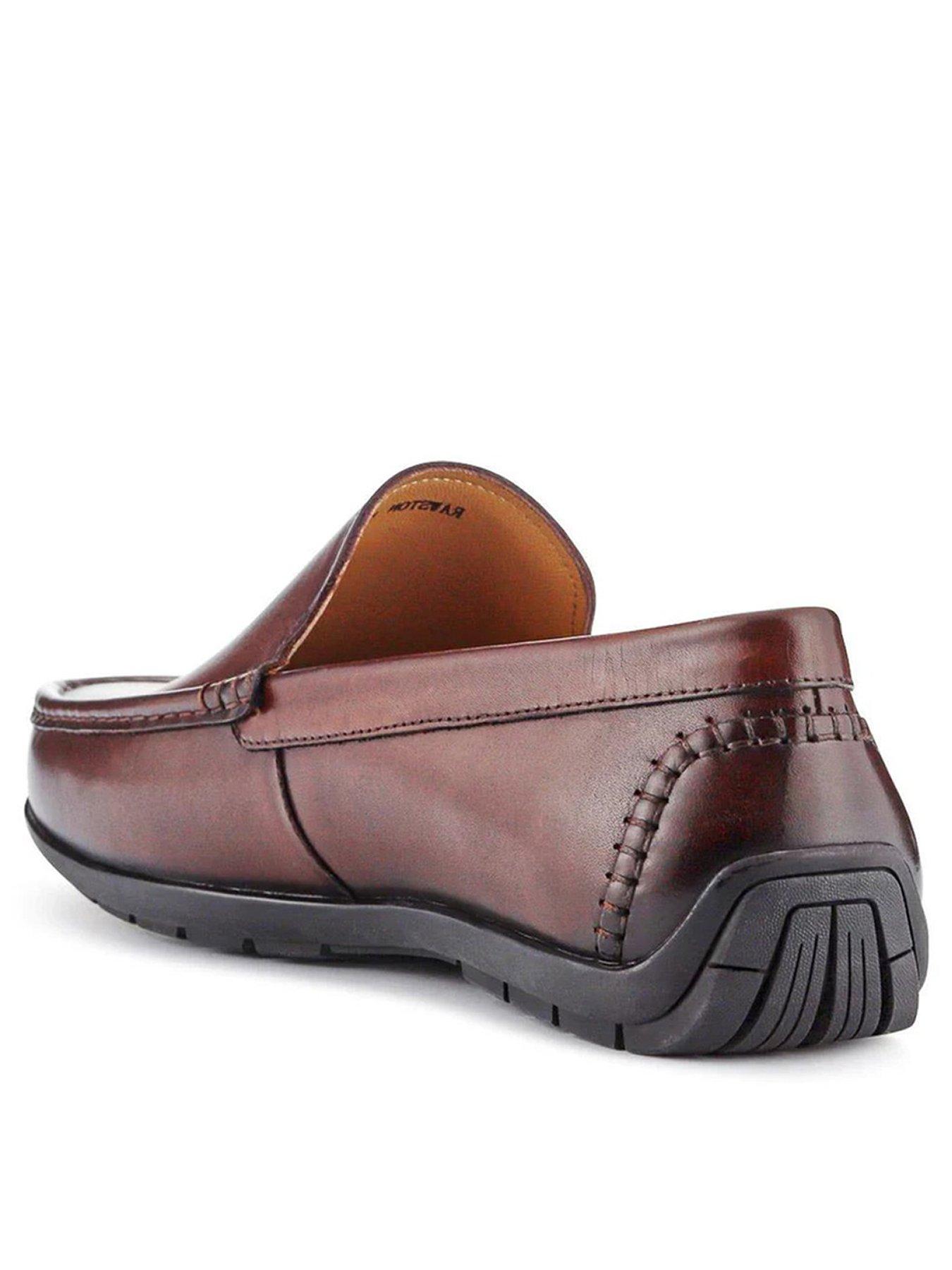 Image 3 of 5 of Jones Bootmaker Jones Bootmaker Rawston Formal Slip On Shoes - Brown