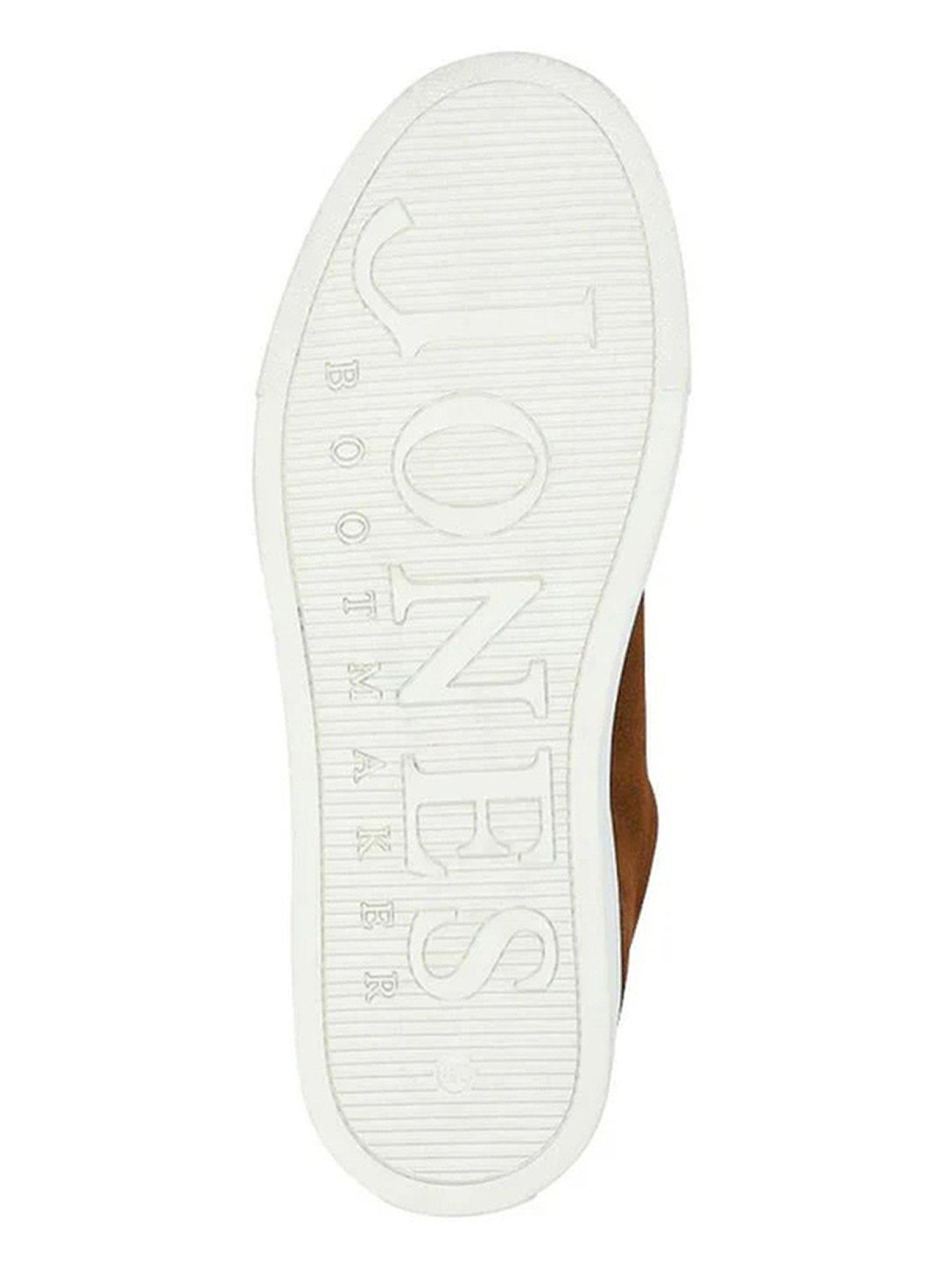 Image 5 of 5 of Jones Bootmaker Jones Bootmaker Simon Cupsole Trainer - Tan Suede