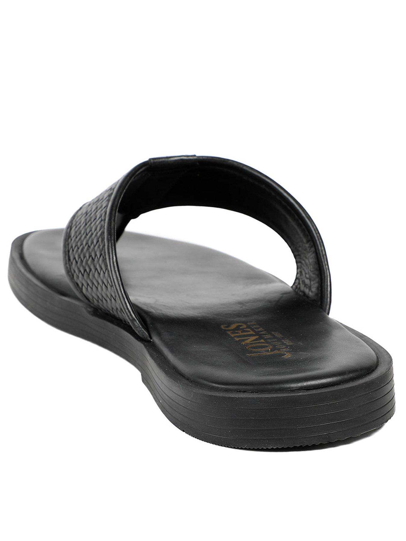 Image 3 of 6 of Jones Bootmaker Wallgate Mule Sandals - Black