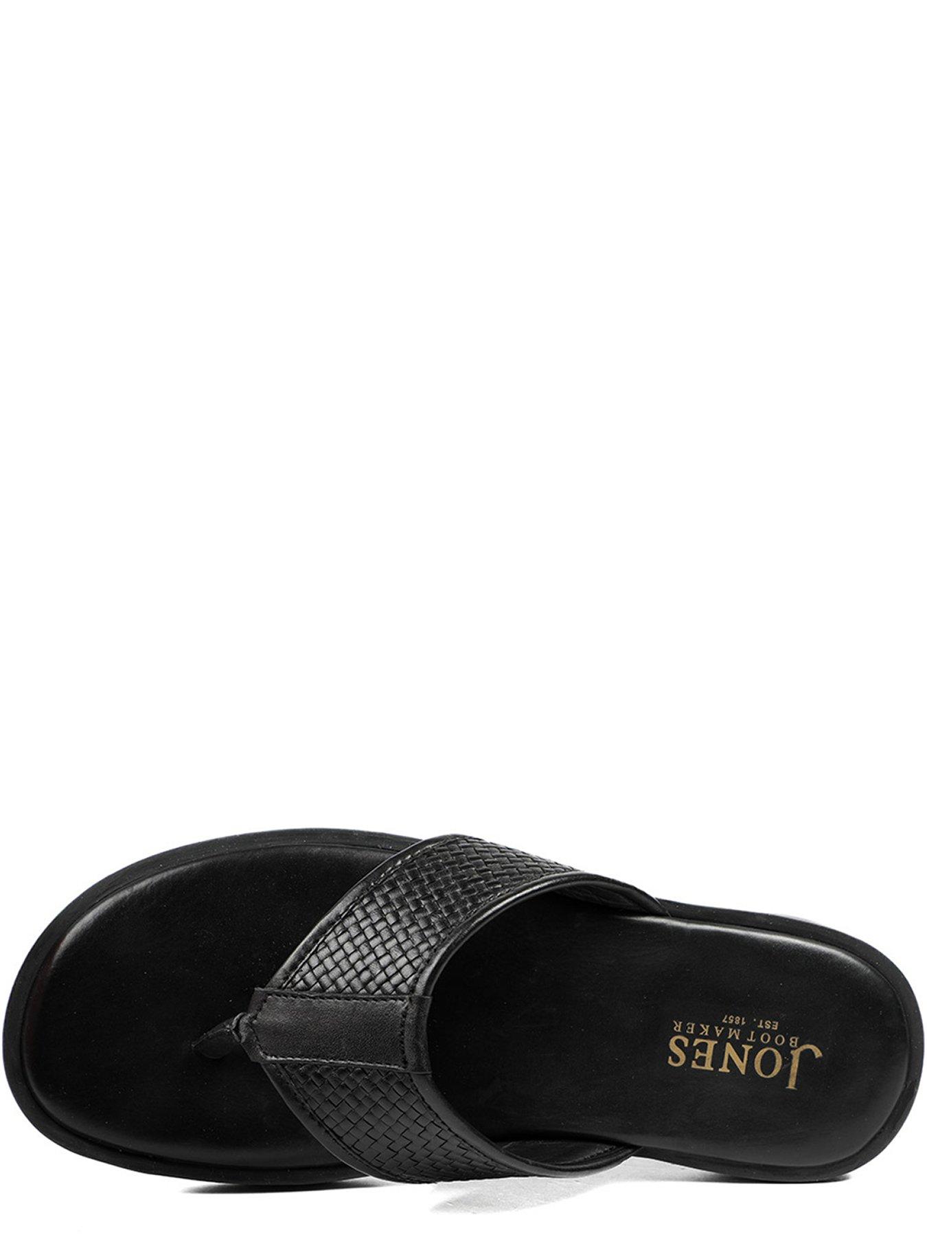 Image 4 of 6 of Jones Bootmaker Wallgate Mule Sandals - Black