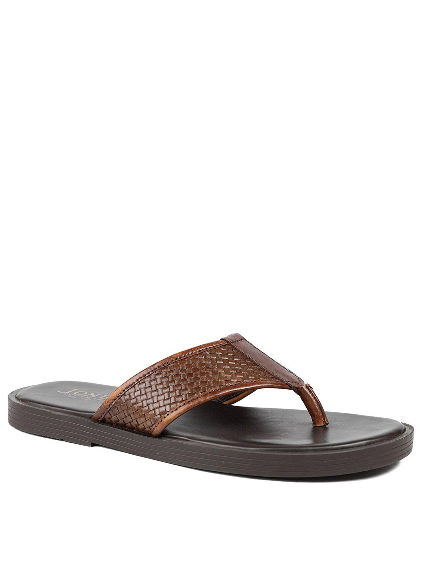 Image 2 of 6 of Jones Bootmaker Wallgate Mule Sandals - Cognac