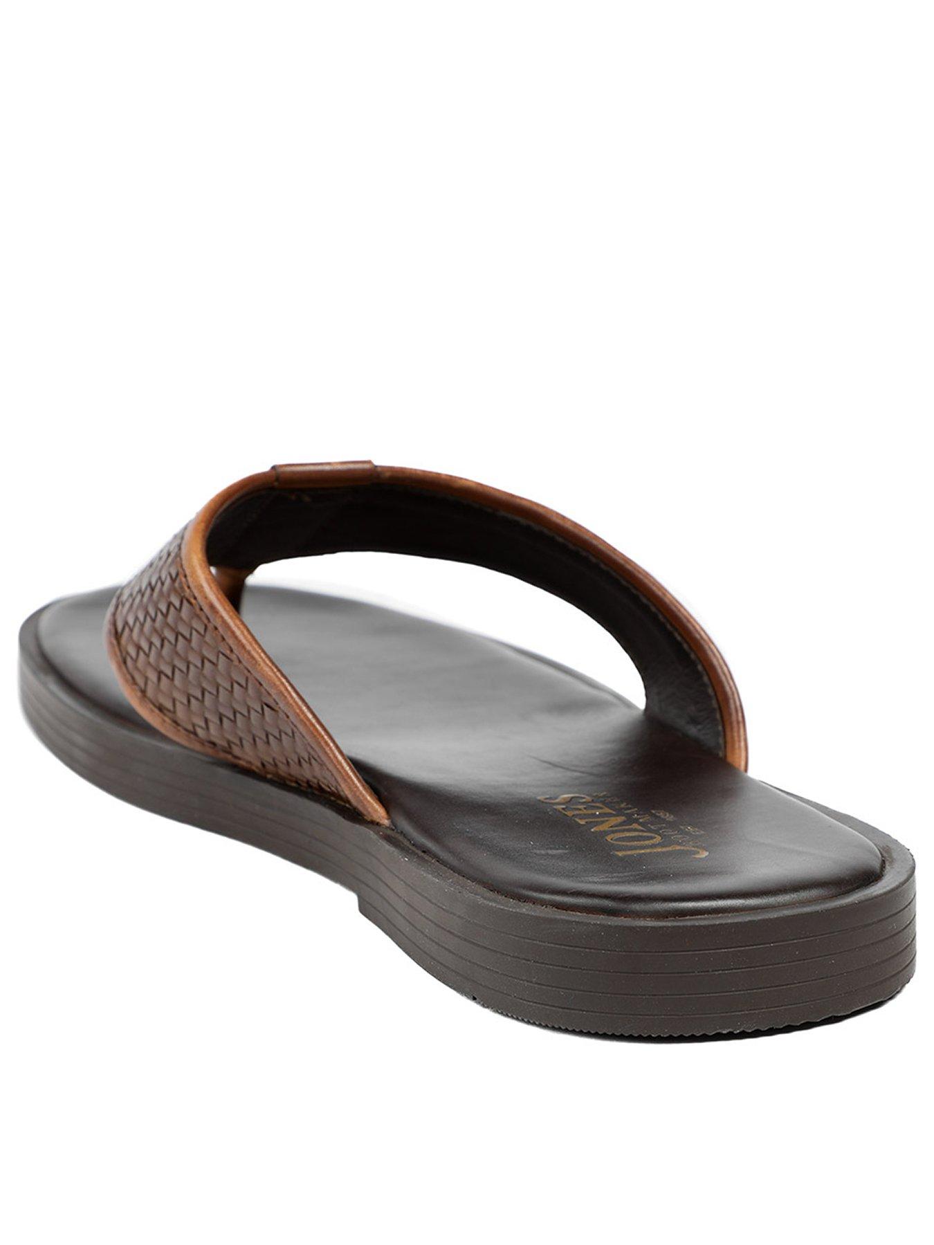 Image 3 of 6 of Jones Bootmaker Wallgate Mule Sandals - Cognac