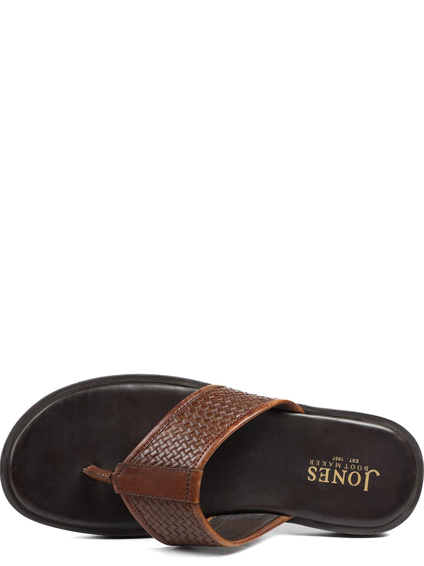 Image 4 of 6 of Jones Bootmaker Wallgate Mule Sandals - Cognac