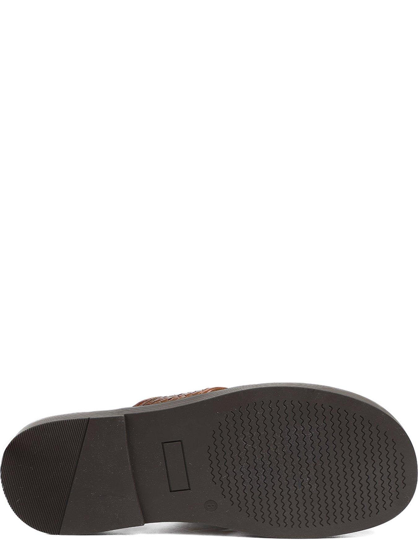 Image 5 of 6 of Jones Bootmaker Wallgate Mule Sandals - Cognac