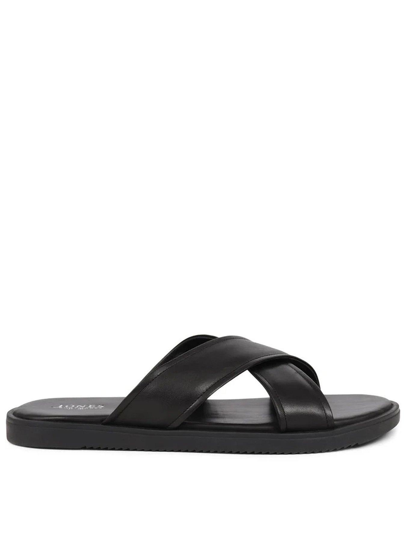 Jones Bootmaker Jones Bootmaker Whitehaven Mule Sandals - Black