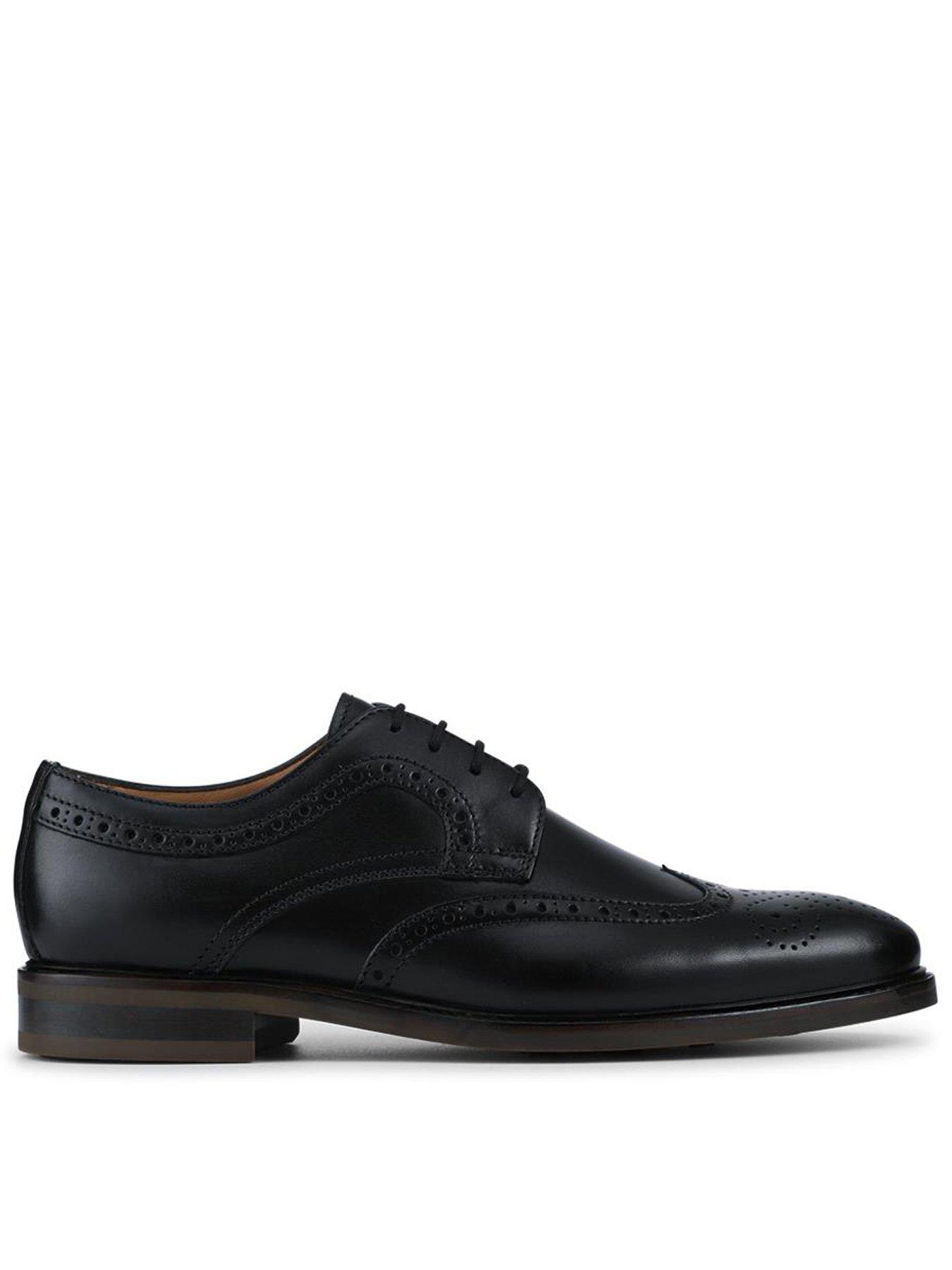 Jones Bootmaker Jones Bootmaker Longwood Lace Up Shoes - Black Leather