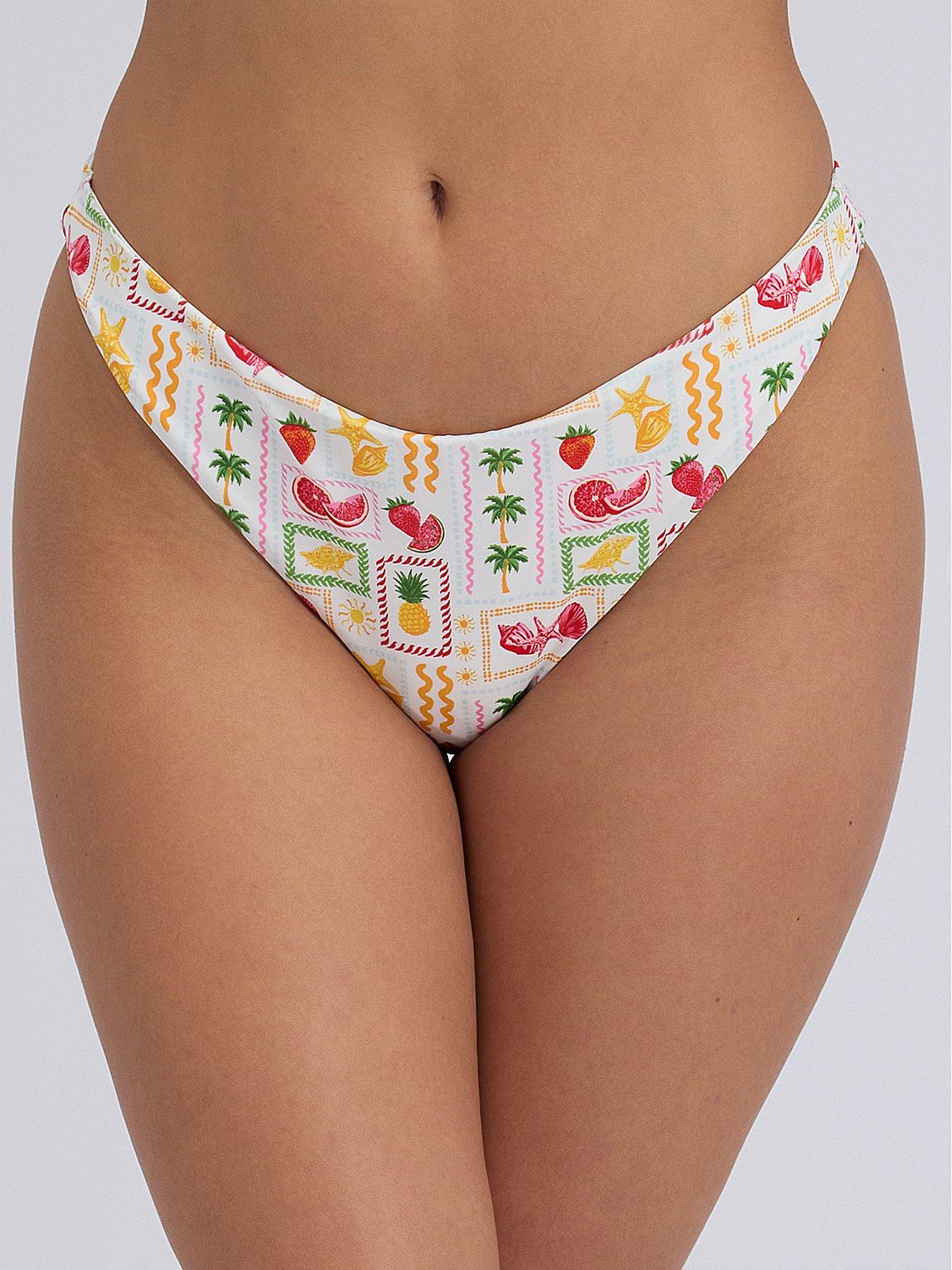 Boux Avenue Boux Avenue Positano Bikini Brief - Ivory Mix