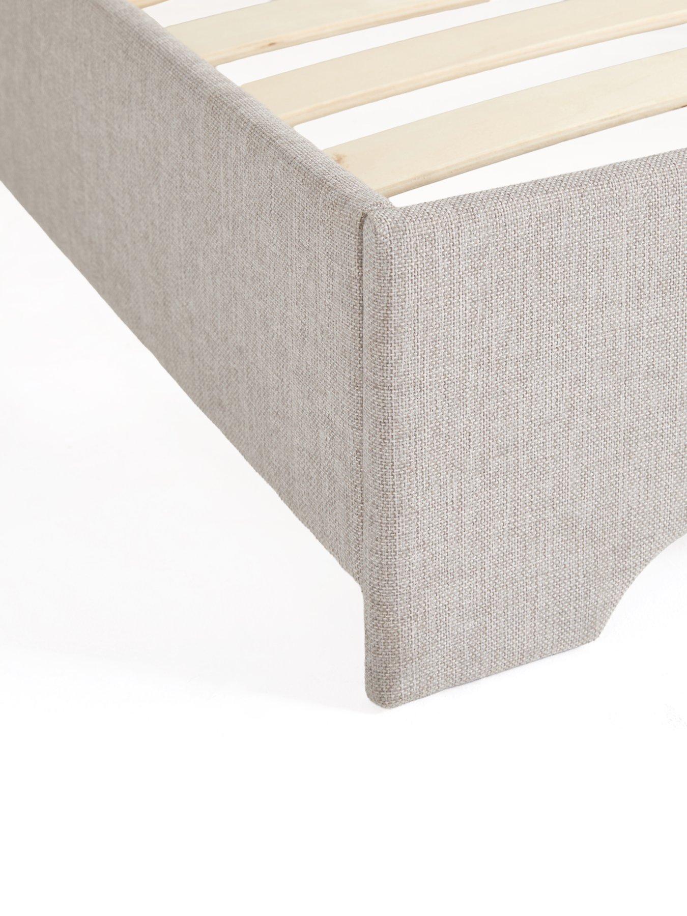 Image 4 of 7 of The Very Collection Casey Children's&nbsp;Single Bed with Mattress Options (Buy &amp; SAVE!) - Light Grey
