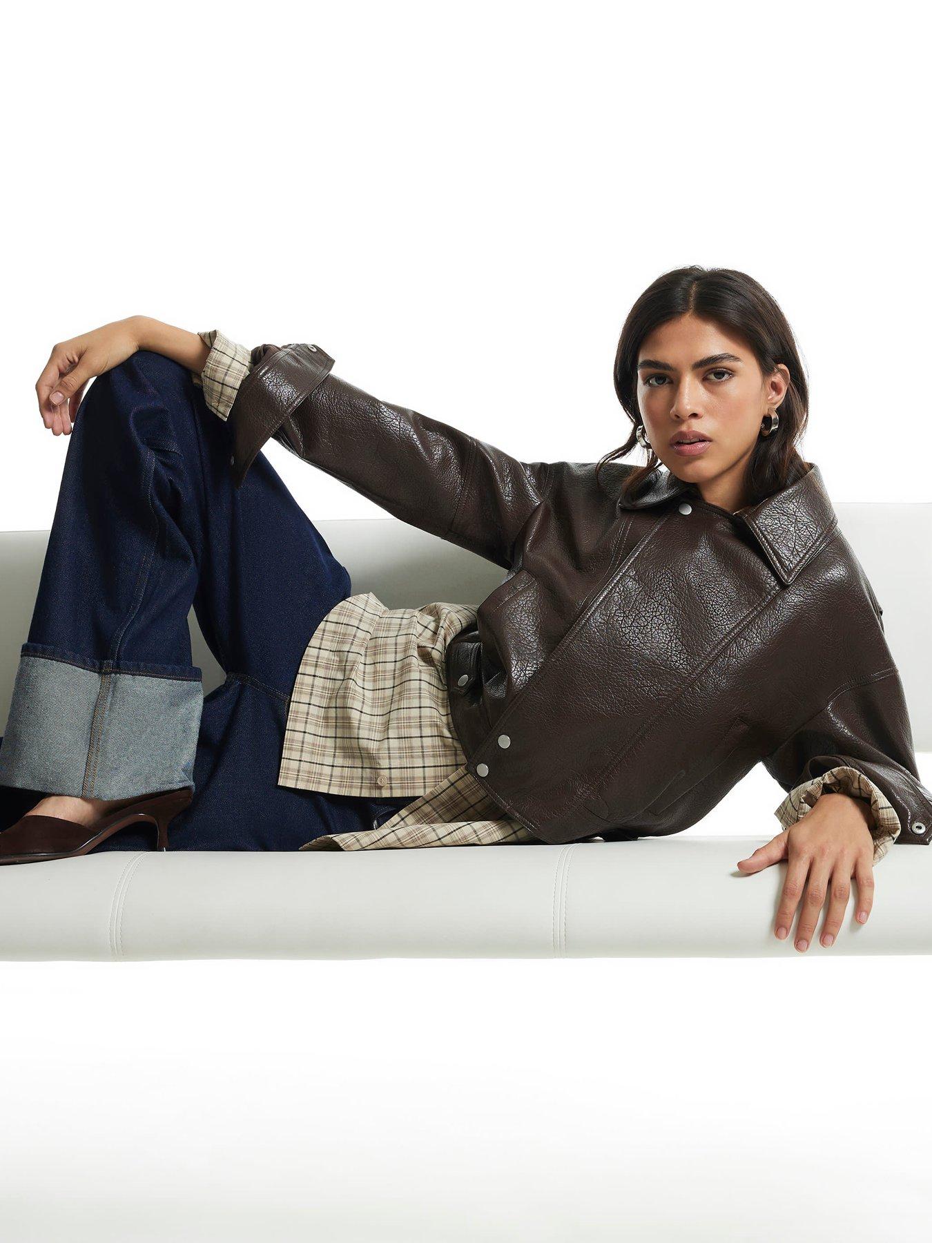 Image 4 of 6 of River Island Elephant Zip Through Jacket