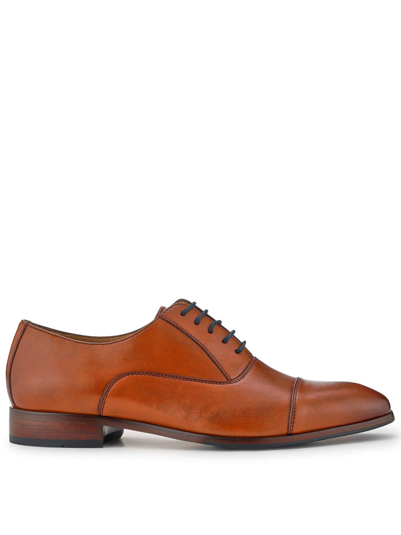 Jones Bootmaker Jones Bootmaker Marvin Oxford Shoes - Tan