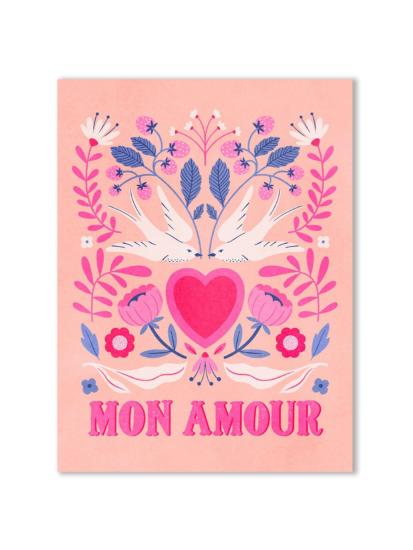 Image 2 of 2 of The Art Group TANIA GARCIA (MON AMOUR) 30X40