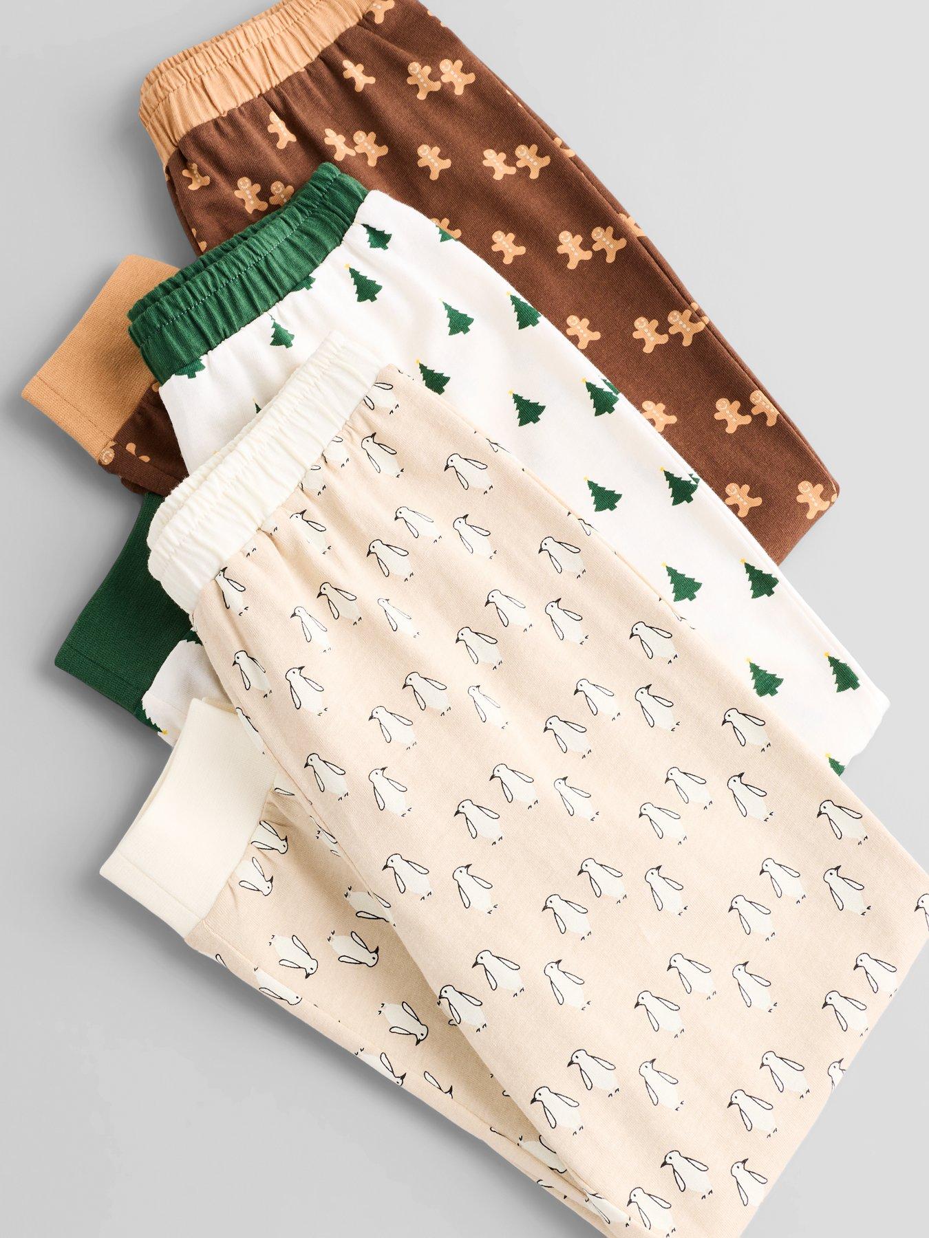 Image 5 of 5 of The Very Collection Boys Christmas 3 Pack Cotton Pyjamas - Multi