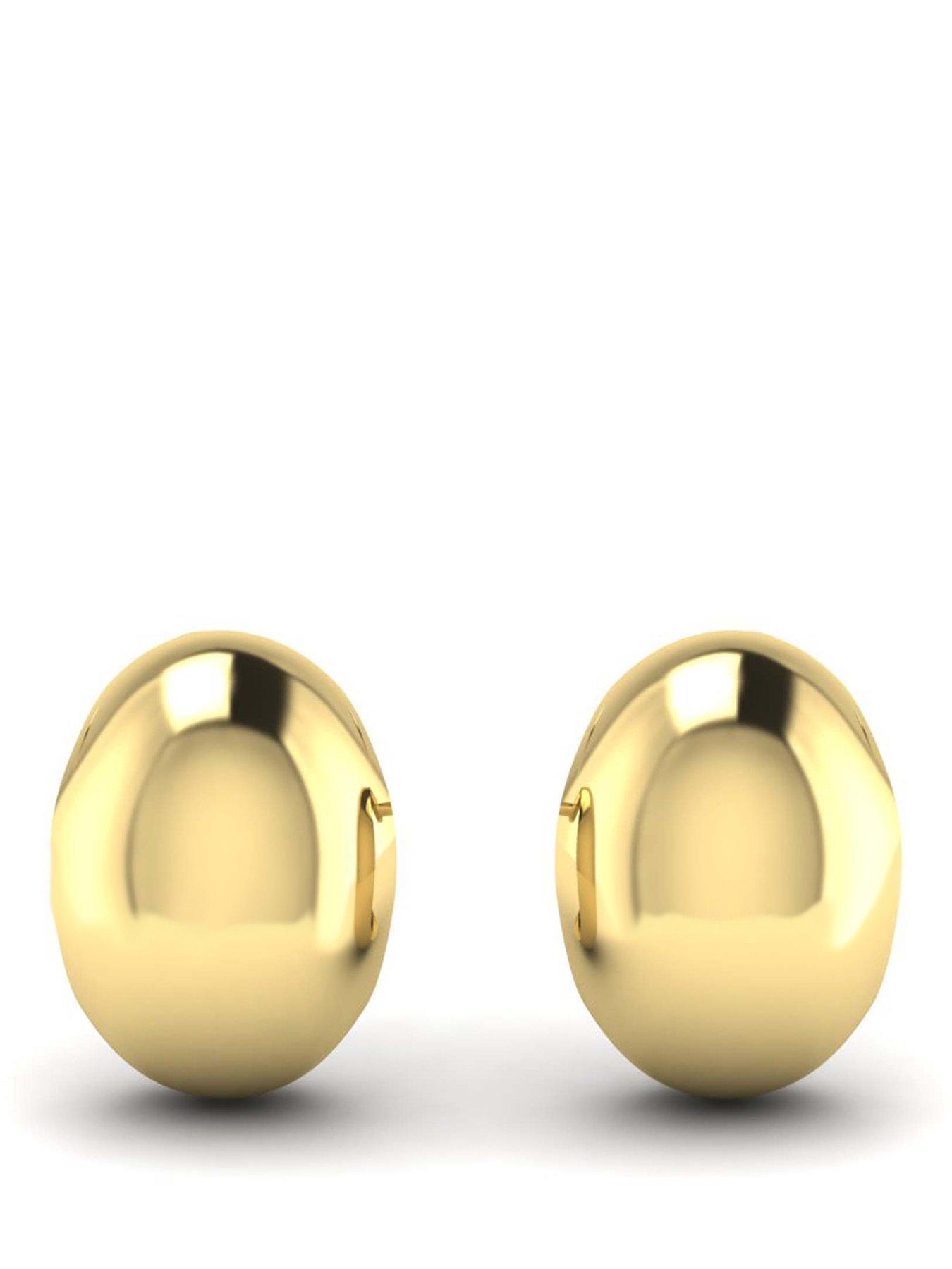 Kleora KLEORA ODYSSEY Modern Electrum Half Hoop Earrings