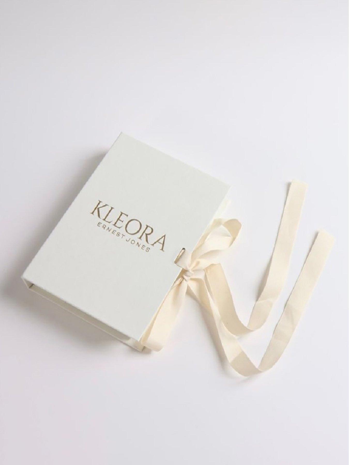 Image 4 of 5 of Kleora KLEORA ODYSSEY Modern Electrum Thin J-Hoop Earrings