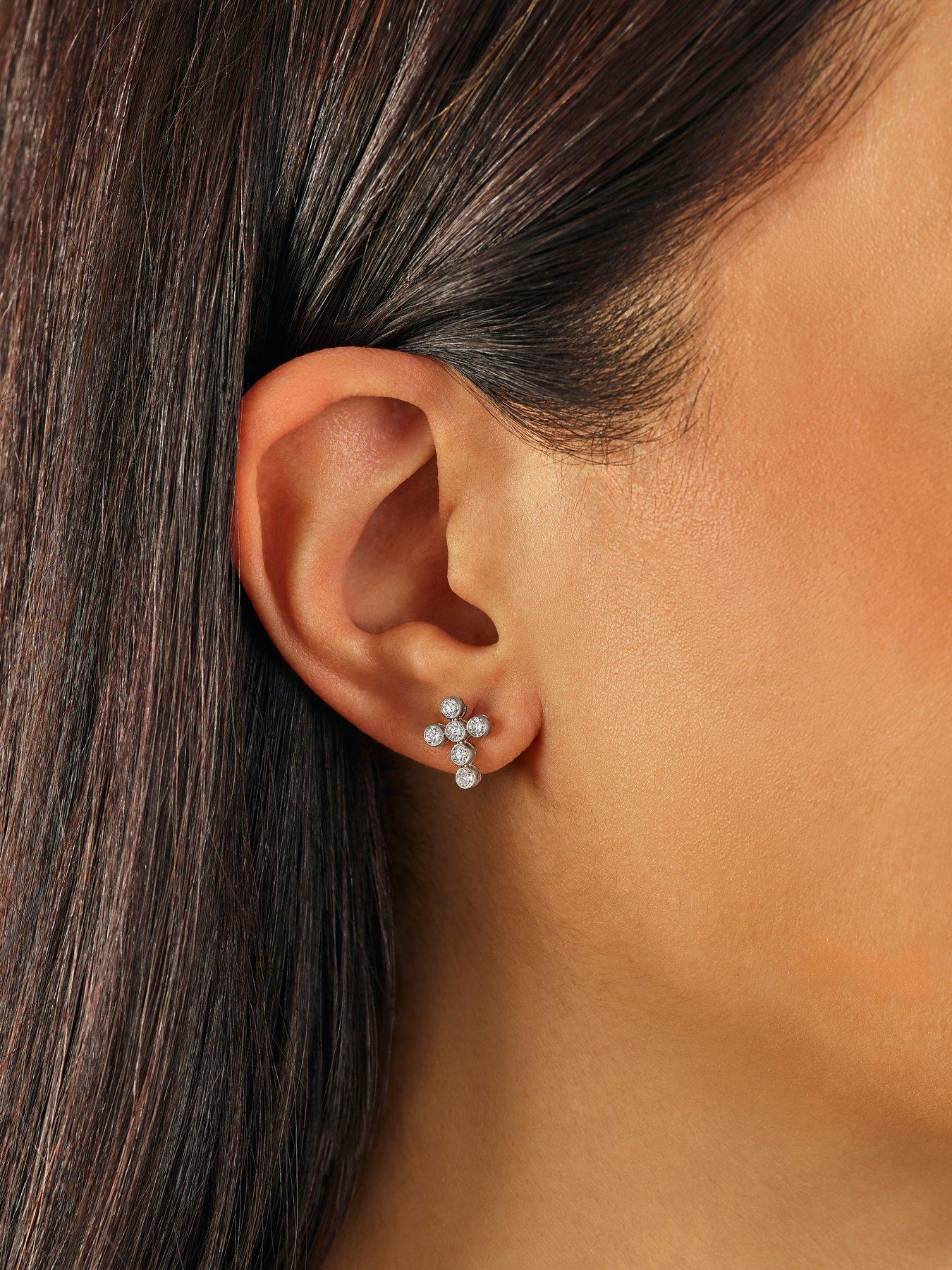 harriet-sterling-silver-050ct-lab-grown-diamond-cross-dew-stud-earringsstillFront