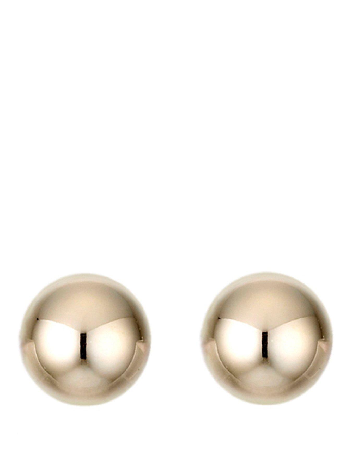 Image 1 of 2 of H. Samuel 9ct Yellow Gold 3mm Ball Stud Earrings