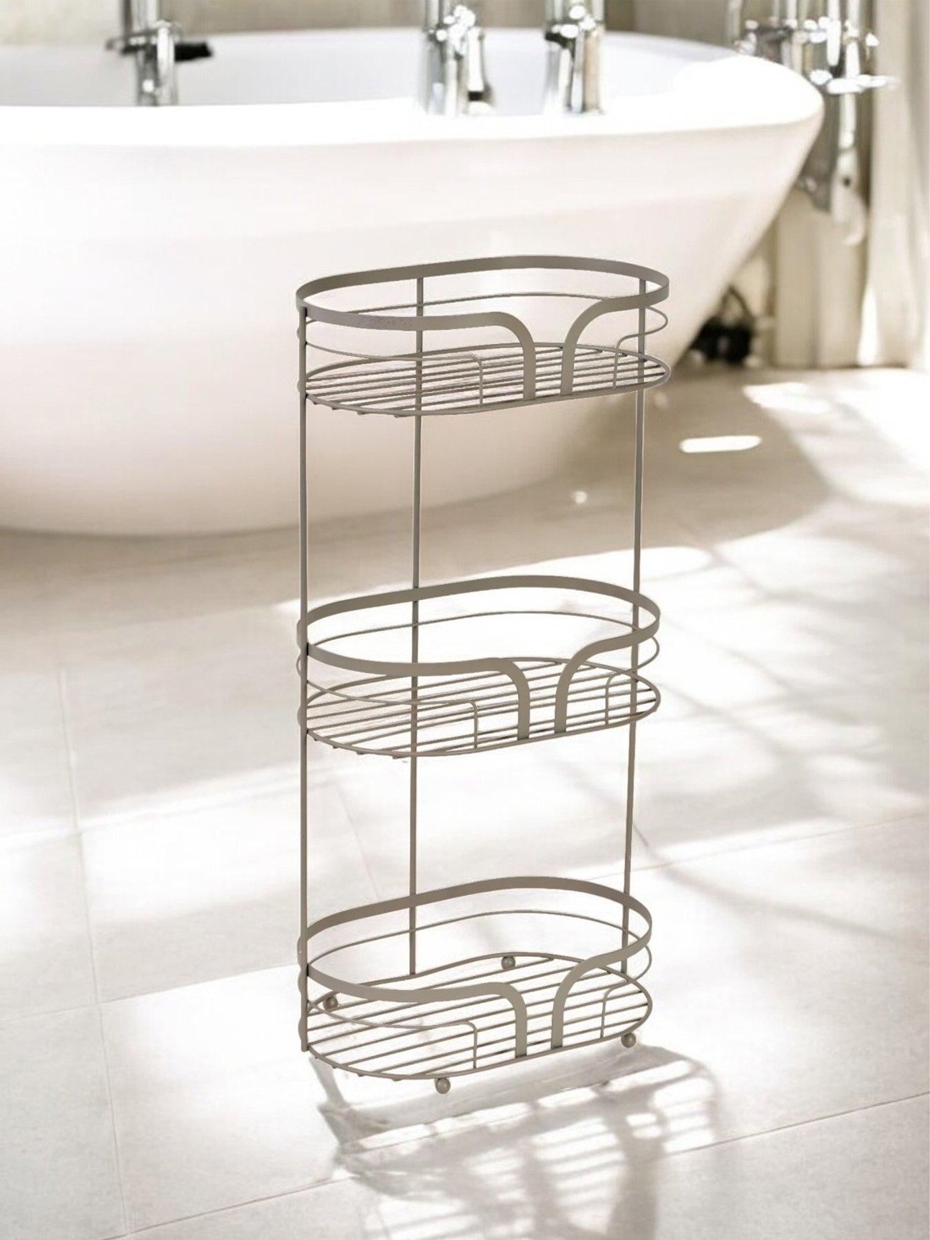 Image 1 of 3 of Showerdrape Dante Floor Caddy Beige