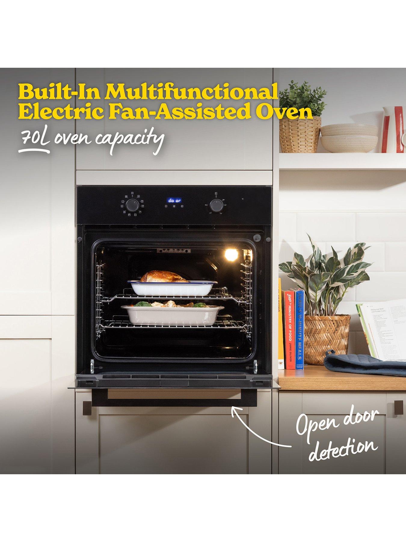 Image 2 of 7 of Russell Hobbs Russell Hobbs RHEO7011B Built-In 70L Multifunctional Electric Fan Oven in Black