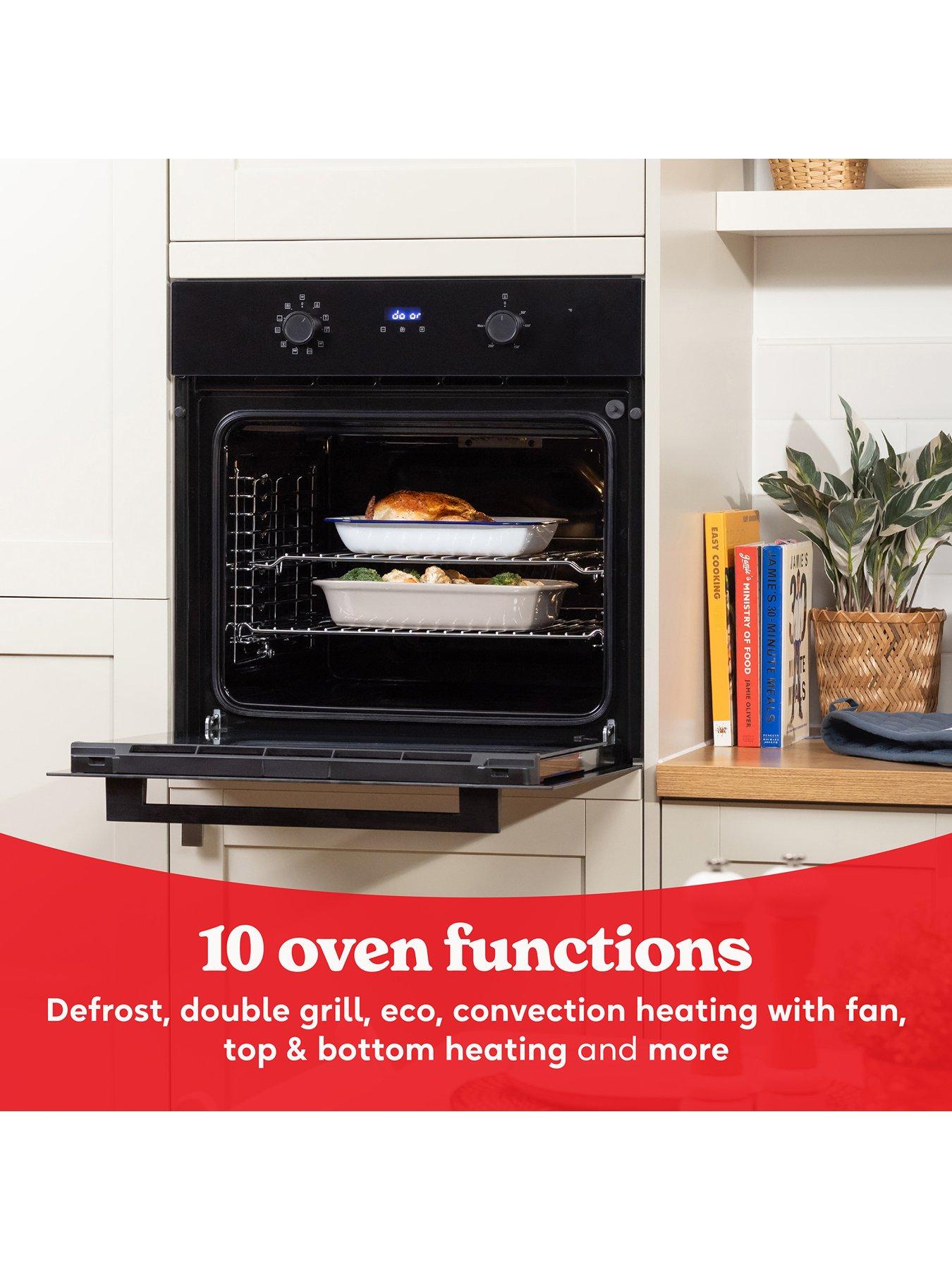 Image 4 of 7 of Russell Hobbs Russell Hobbs RHEO7011B Built-In 70L Multifunctional Electric Fan Oven in Black