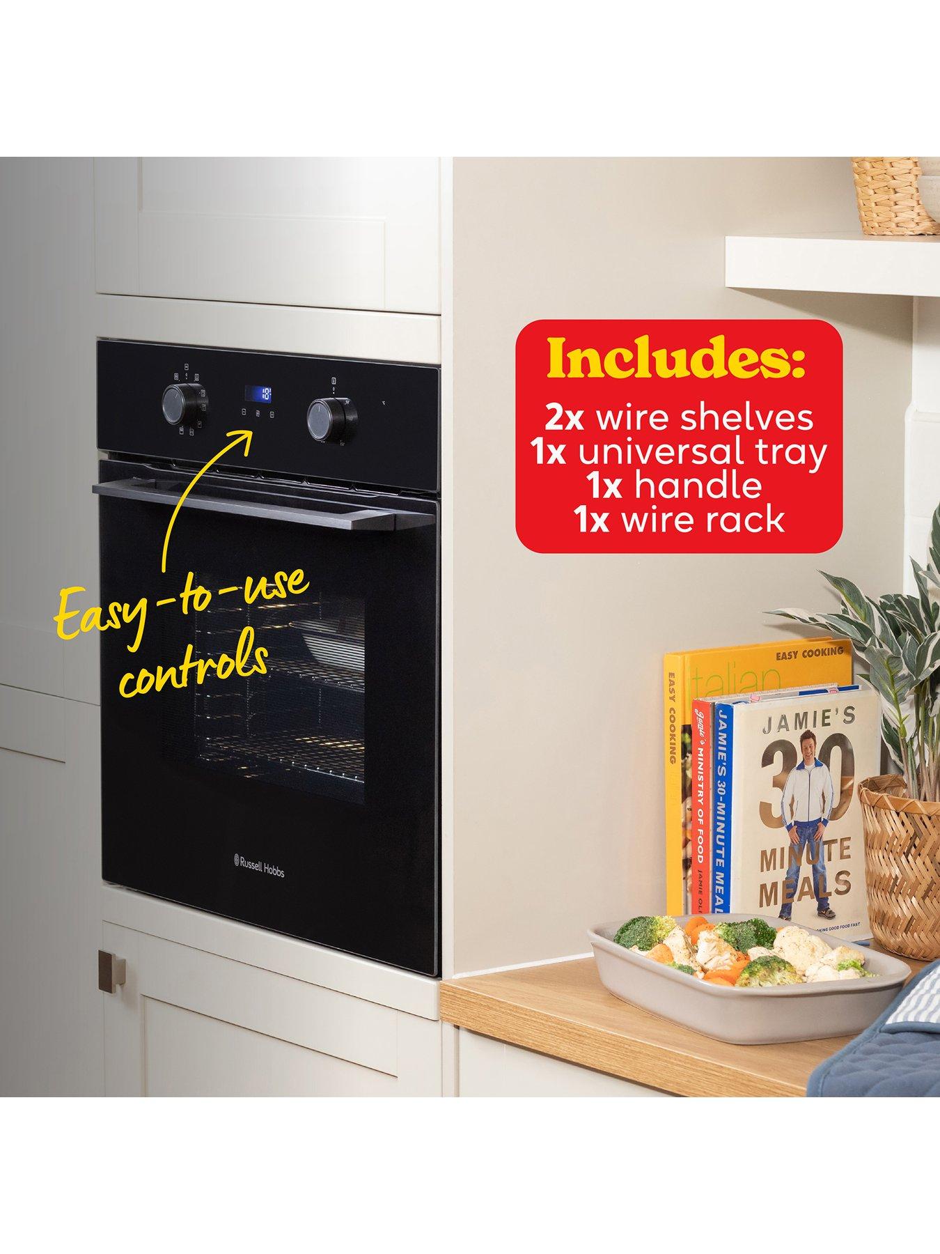 Image 5 of 7 of Russell Hobbs Russell Hobbs RHEO7011B Built-In 70L Multifunctional Electric Fan Oven in Black