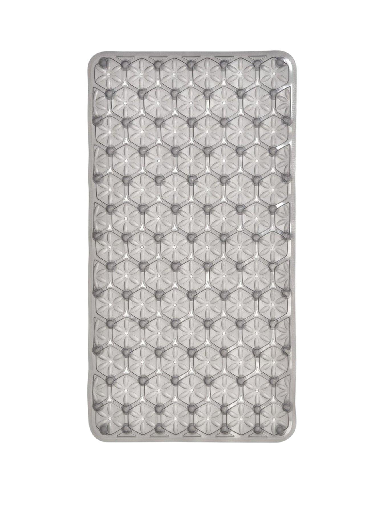 Image 1 of 4 of Showerdrape Laguna Anti Slip Grey Bath Mat