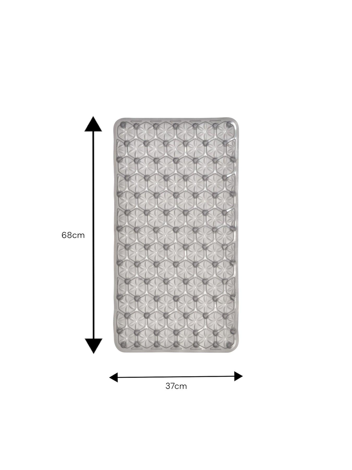 Image 3 of 4 of Showerdrape Laguna Anti Slip Grey Bath Mat
