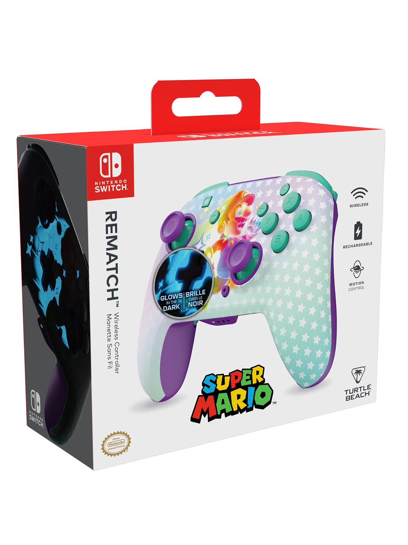 Image 2 of 8 of Turtle Beach Rematch Wireless -&nbsp;NS - Invincible Mario