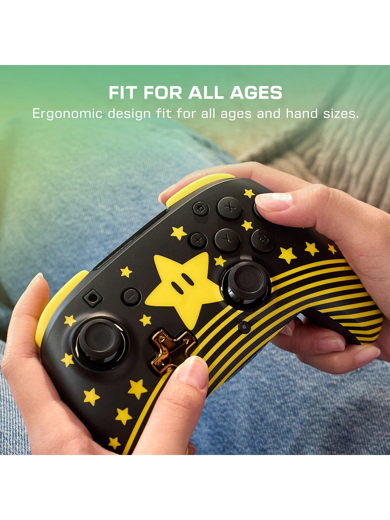 Image 7 of 8 of Turtle Beach Rematch Wireless - NS - Super Mario Star