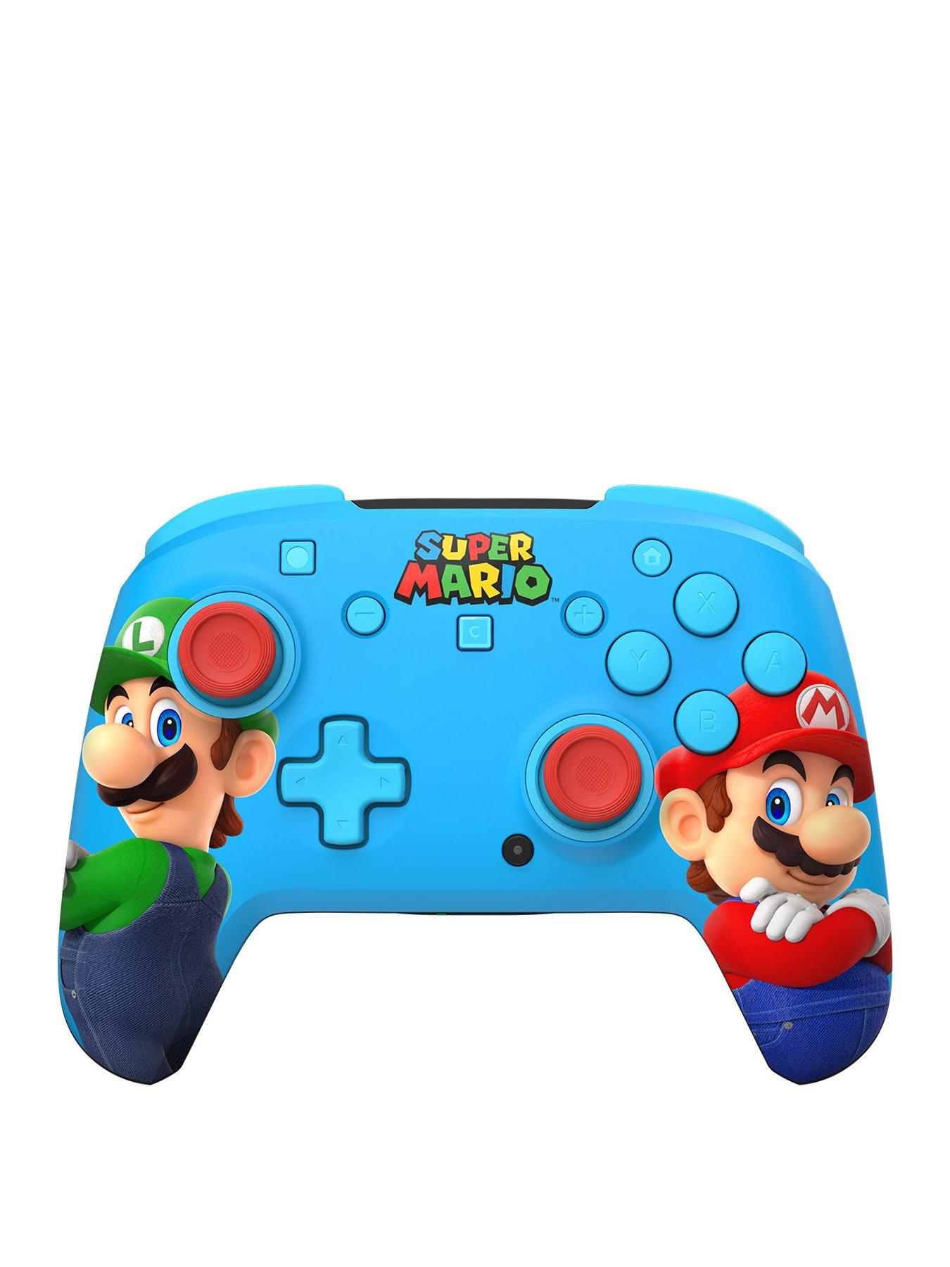 turtle-beach-rematch-wireless-rgb-gaming-controller-for-nintendo-switch-2-mario-amp-luigifront