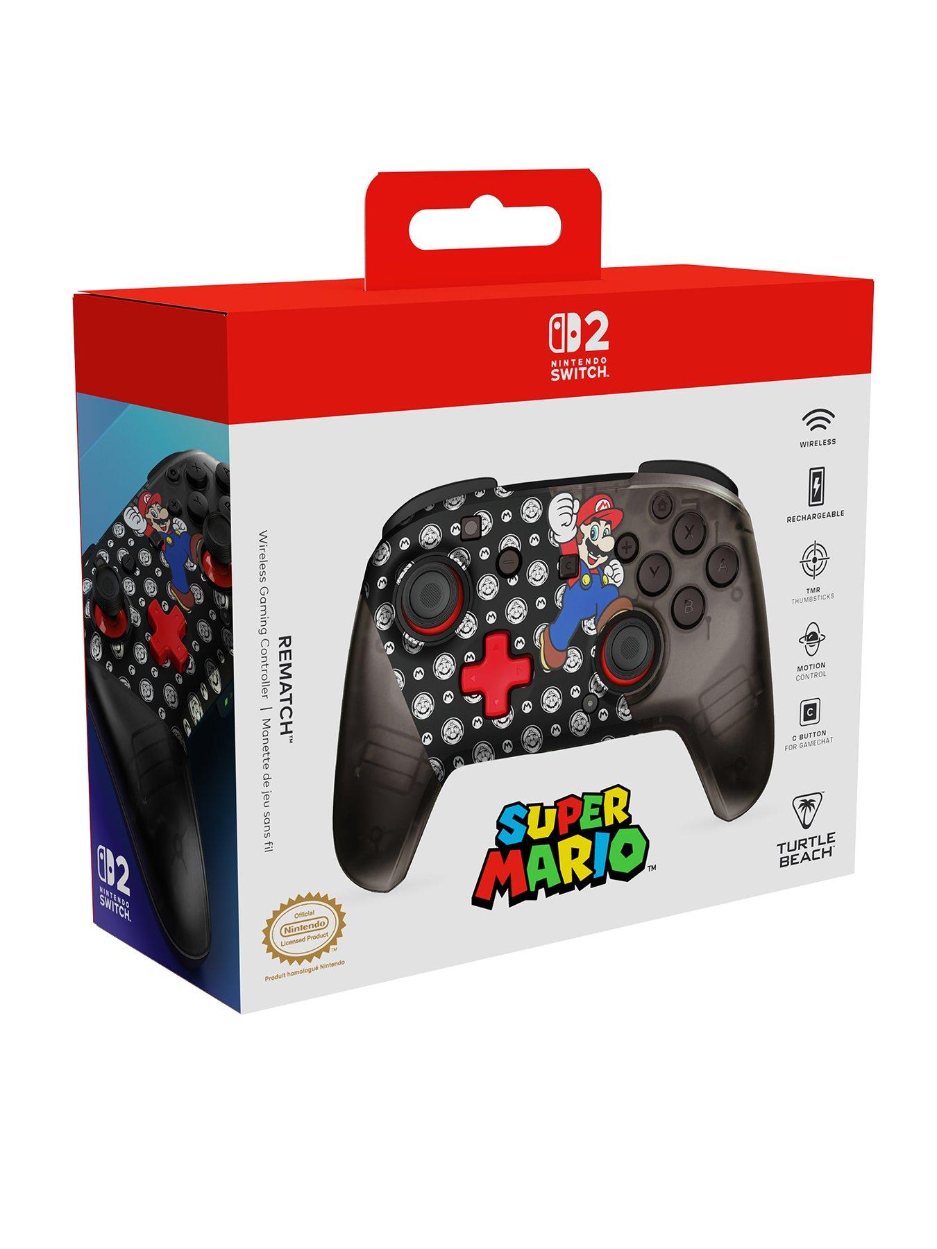 Image 2 of 7 of Turtle Beach Rematch Wireless Â· NS2 Â· Super Mario Jump