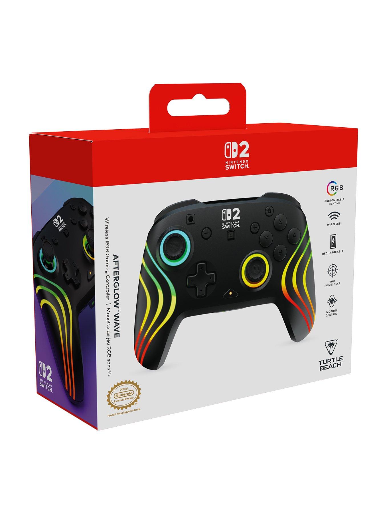 Image 2 of 8 of Turtle Beach Afterglow Wave Wireless Â· NS2 Â· Black