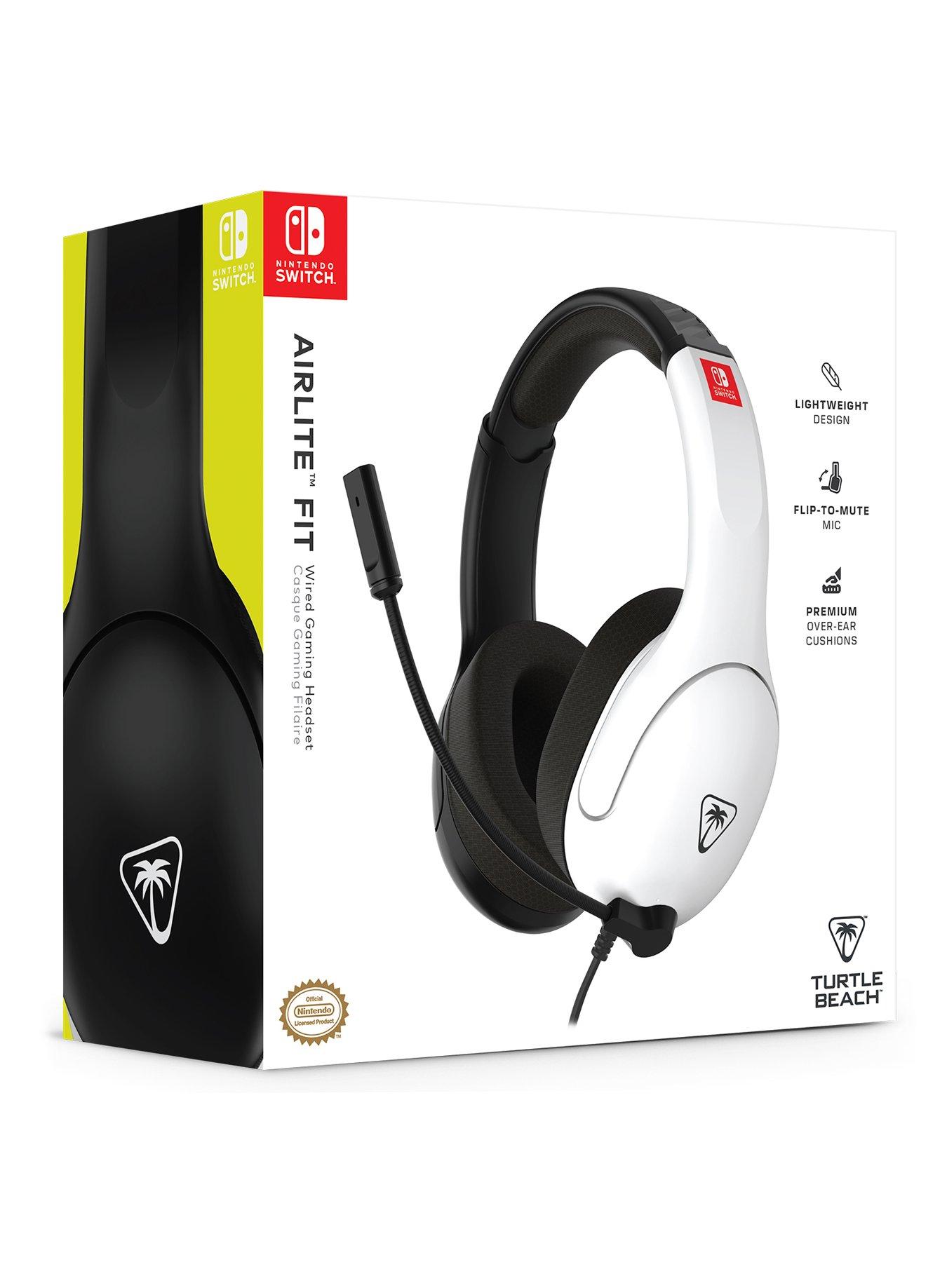Image 2 of 8 of Turtle Beach Airlite Fit Headset -&nbsp;NS -&nbsp;Black &amp; White